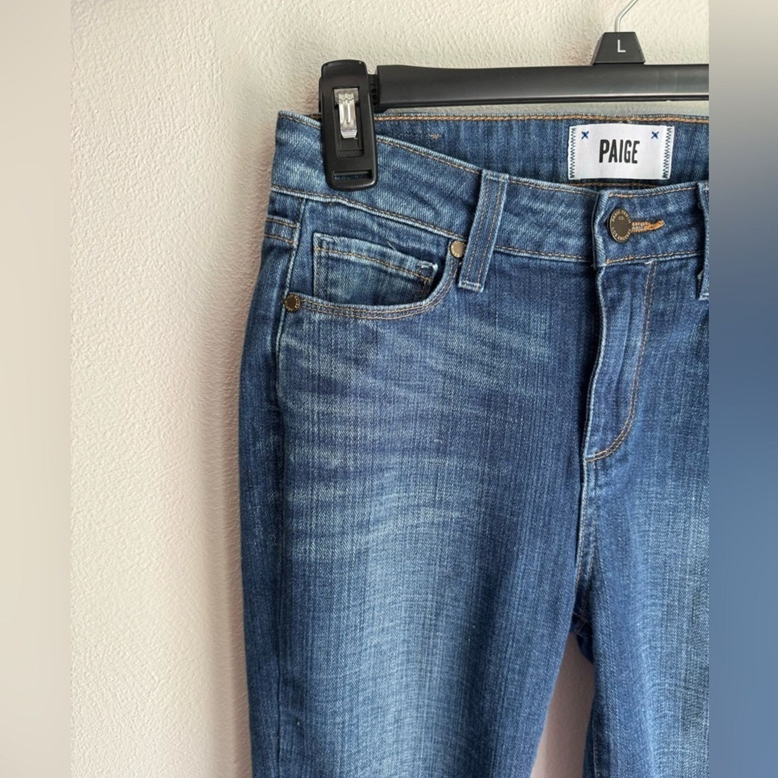 Paige Paige Hoxton Ankle Skinny Jeans Size 26" / US 2 / IT 38 - 3 Thumbnail