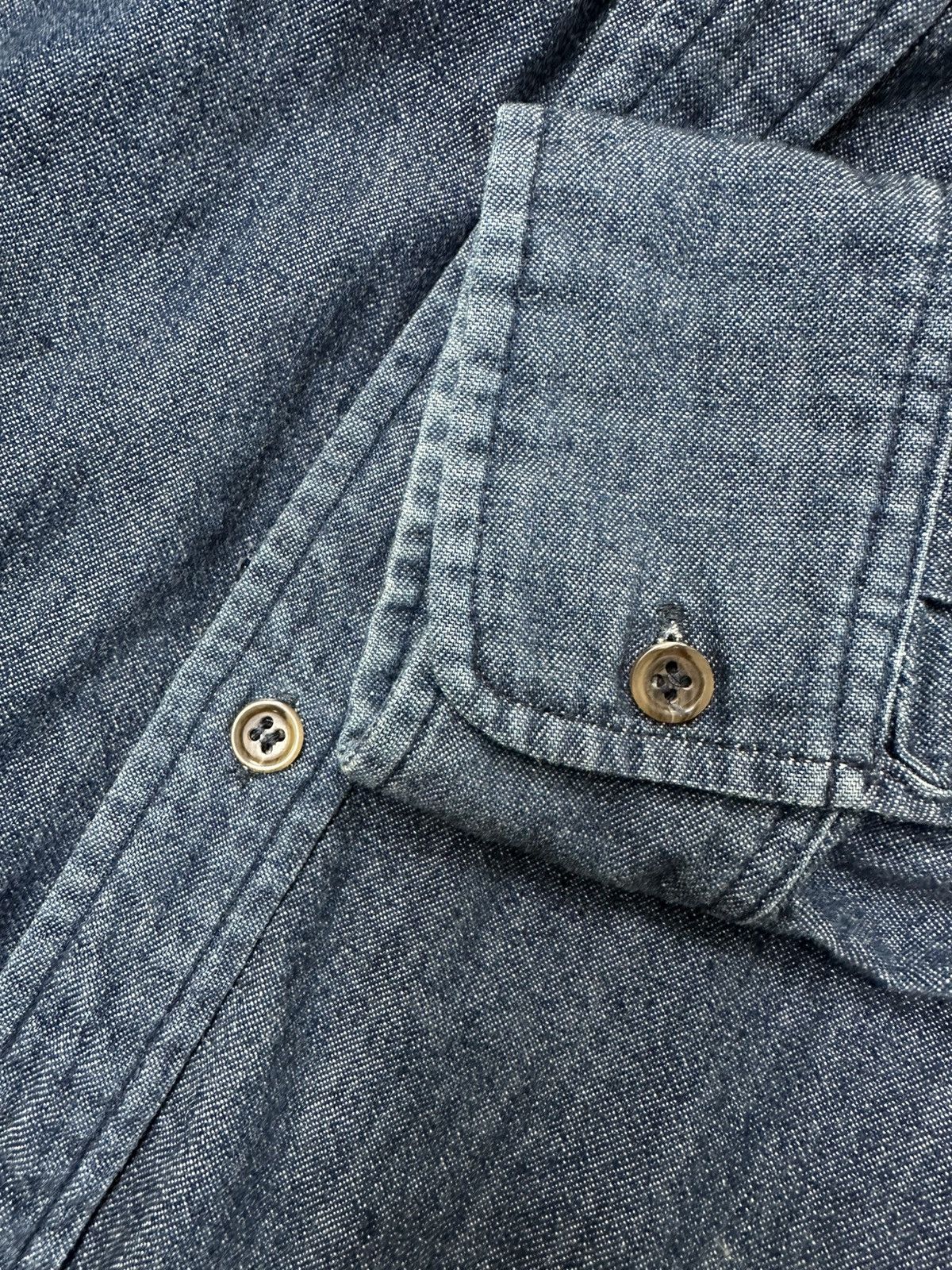 A.P.C. APC Denim shirt with shoulder detail Size US S / EU 44-46 / 1 - 4 Thumbnail