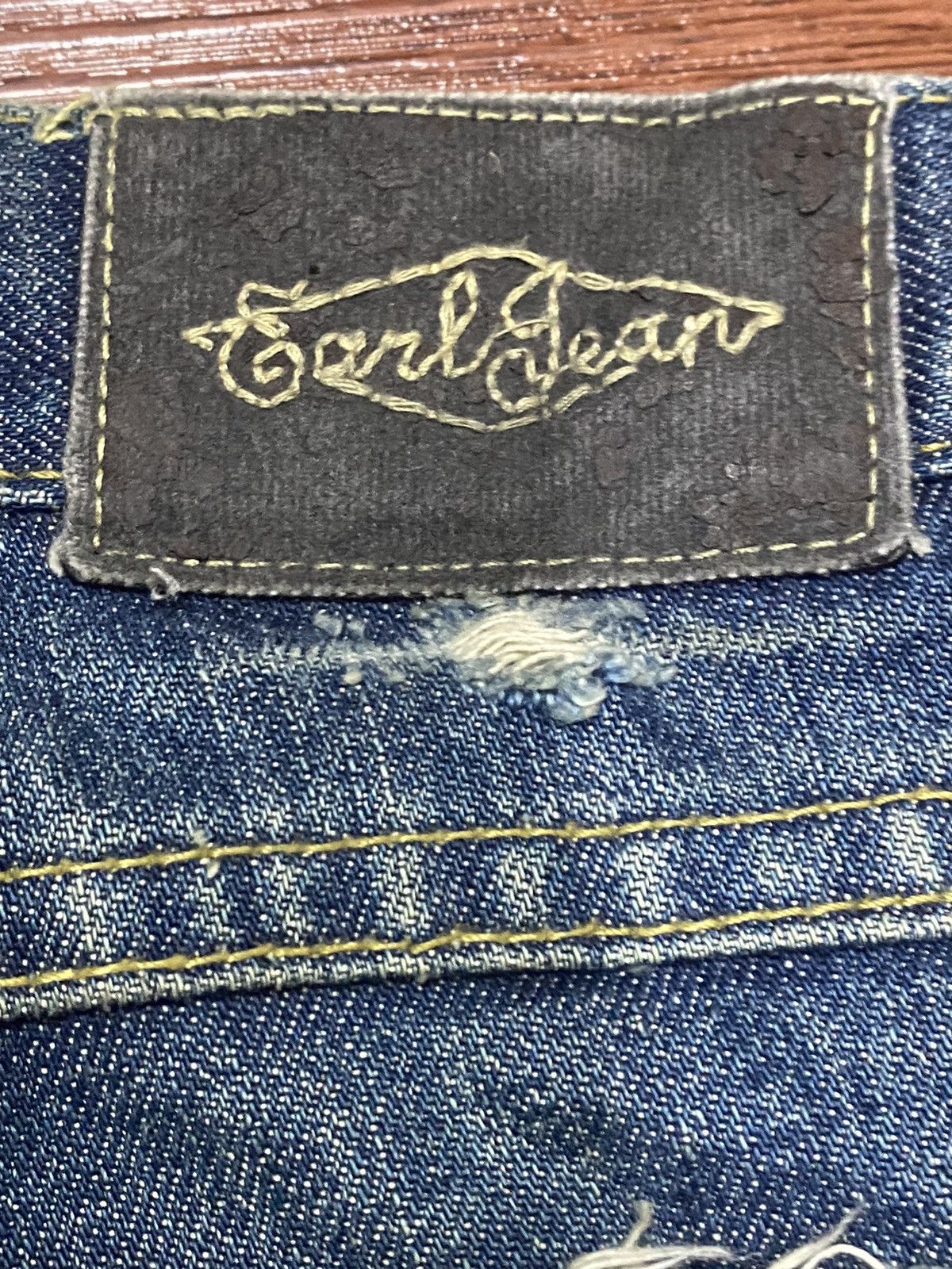 Earl Jeans Earl Jean Western Rare Distressed Seditionary Flare jeans Size US 32 / EU 48 - 22 Thumbnail
