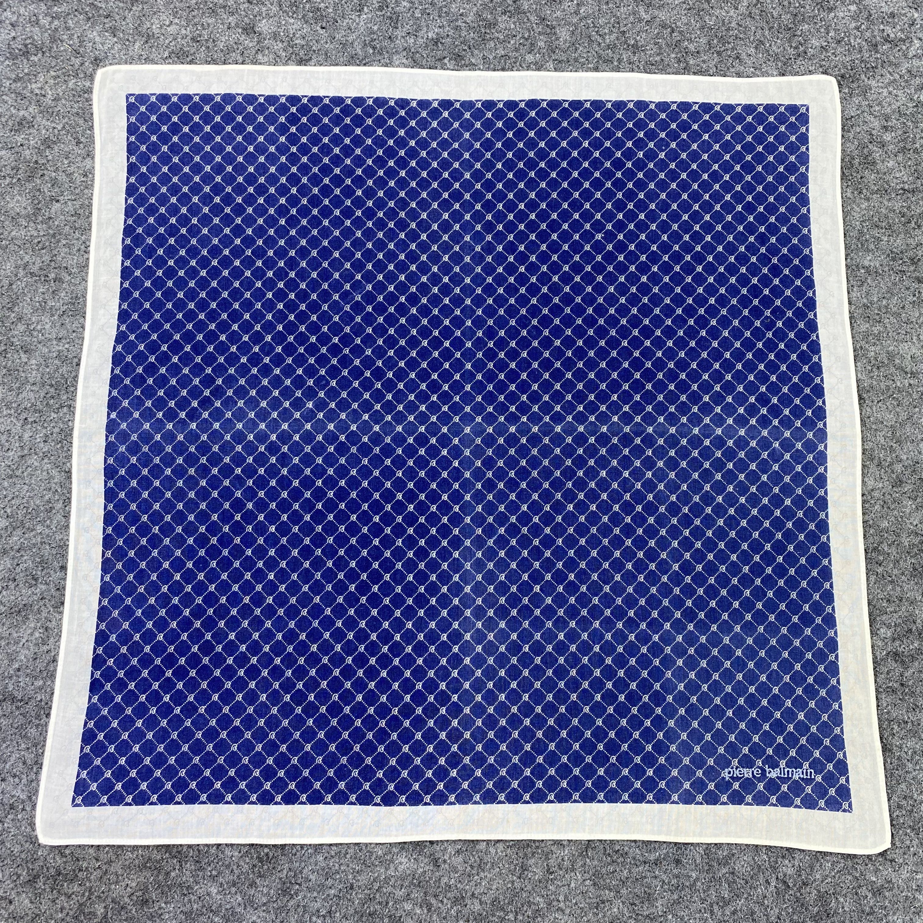 Pierre Balmain Pierre Balmain Handkerchief / Bandana / Neckerchief-B624 Size ONE SIZE - 3 Thumbnail