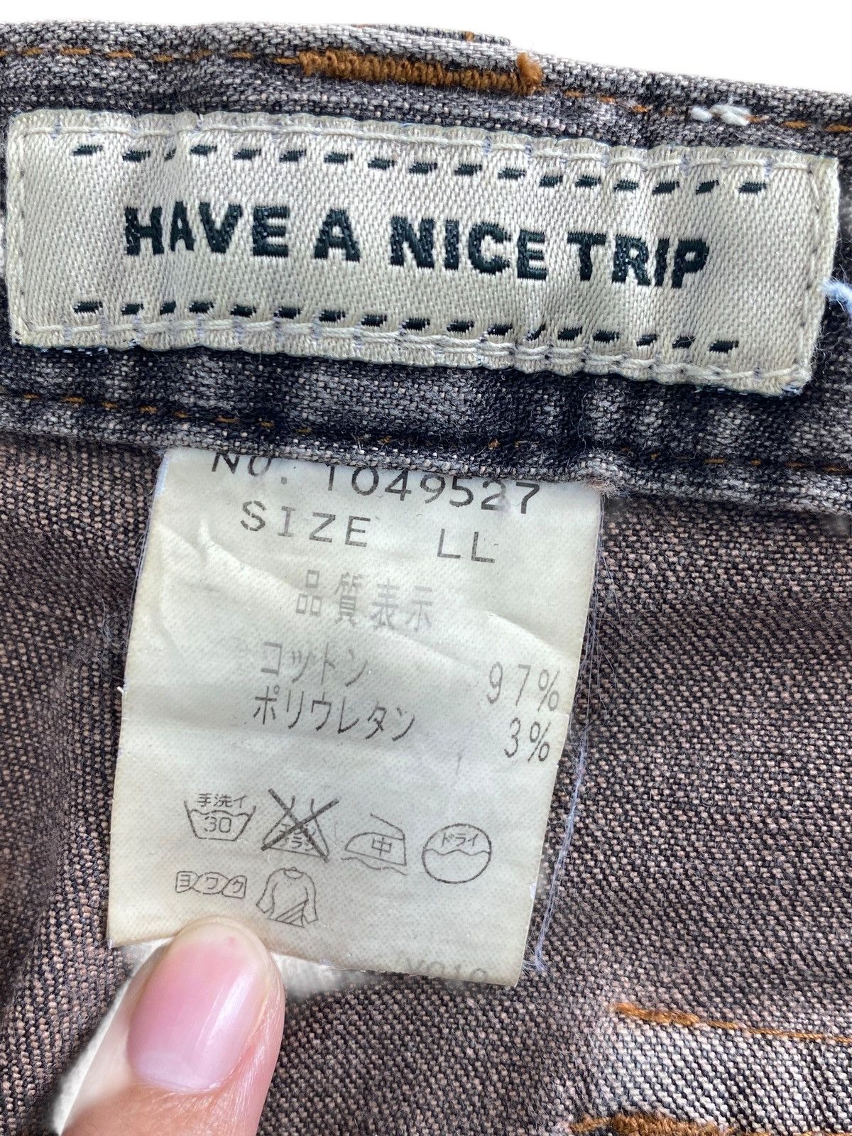Japanese Brand Japanese Brand Faded Wash Style Loose Jeans Size US 28 / EU 44 - 14 Thumbnail
