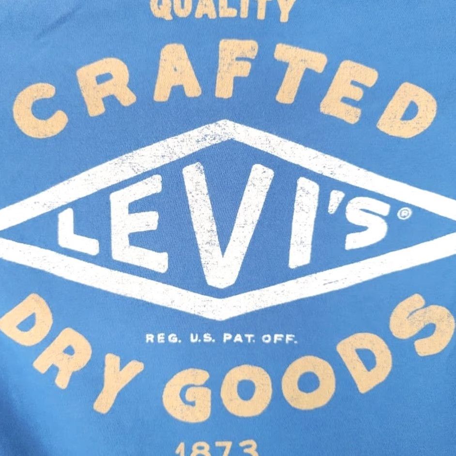 Levi's VINTAGE Levis T Shirt Mens Size Medium Blue Levi Strauss And Company Pocket Tee Size US M / EU 48-50 / 2 - 5 Thumbnail