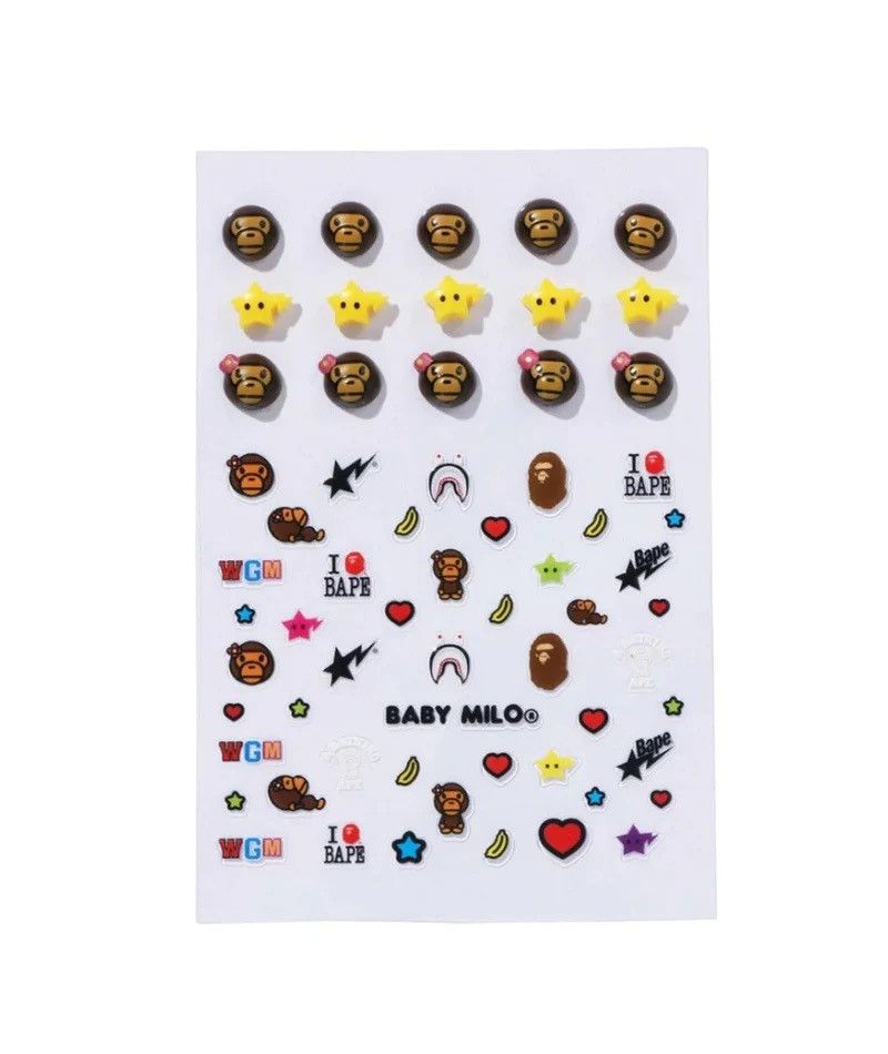 Bape Bape Baby Lisa Nail Seal Size ONE SIZE - 3 Thumbnail