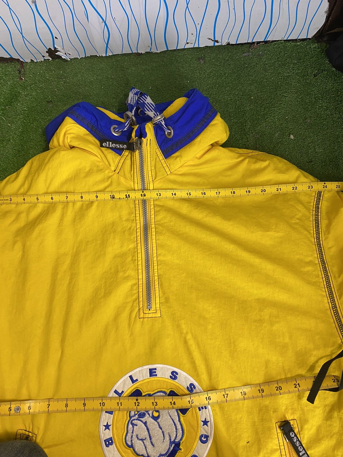 Ellesse VINTAGE ELLESSE BULLDOG ITALY HALF ZIPPER JACKET Size US M / EU 48-50 / 2 - 14 Thumbnail