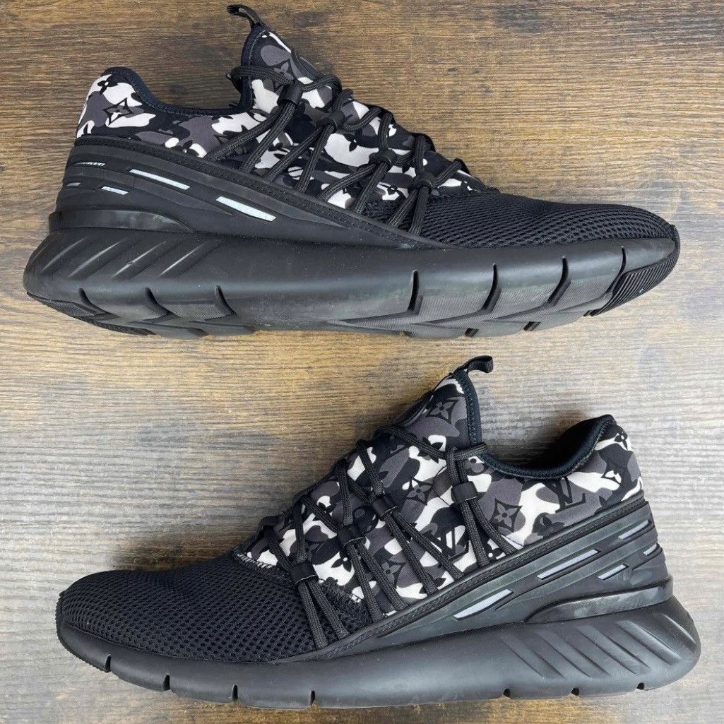 Louis Vuitton Louis Vuitton LV Fastlane Black Camo Size 9 UK 10 US 1A3V1Y Size US 10 / EU 43 - 3 Thumbnail