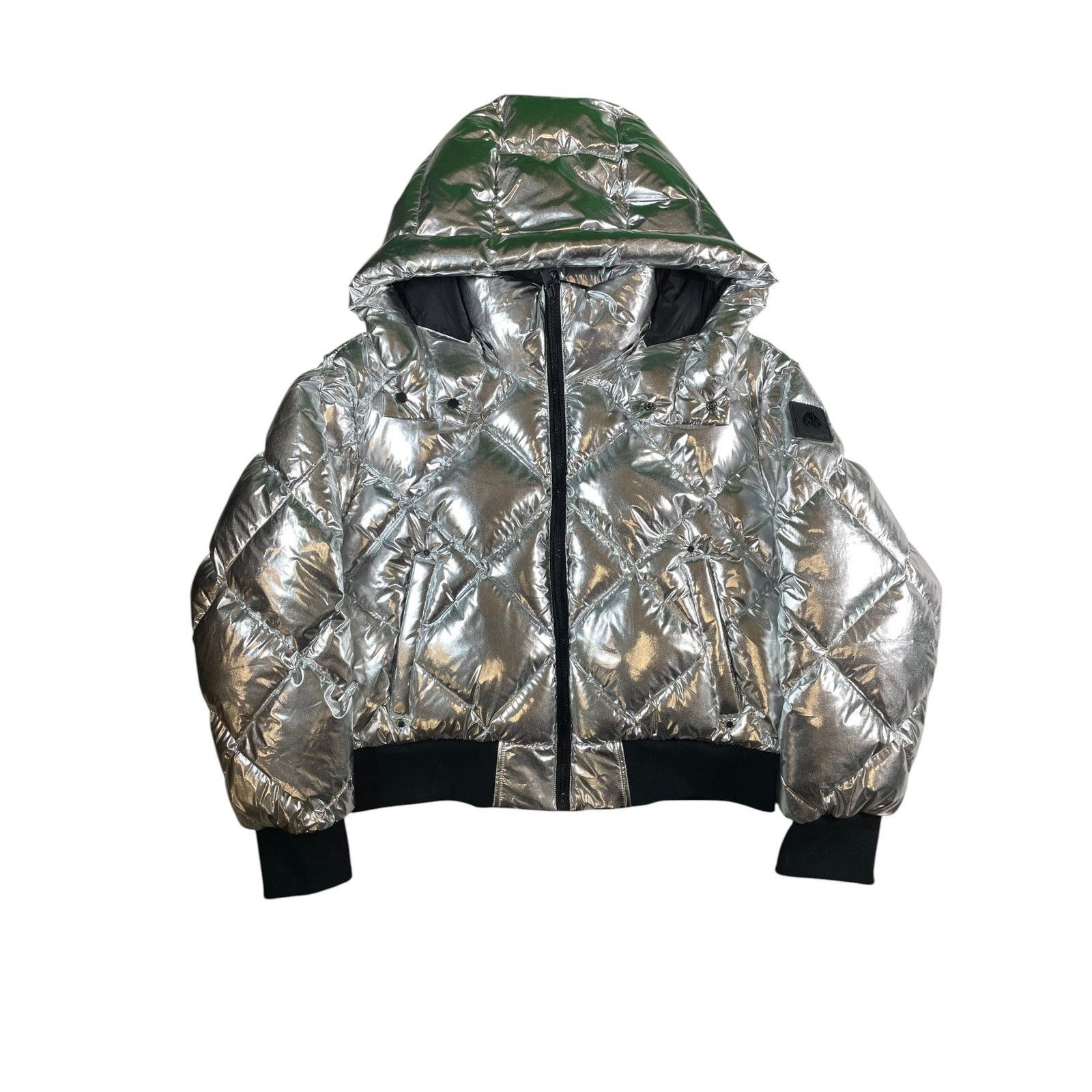 Moose Knuckles Moose Knuckles Silver Bomber Jacket Size US M / EU 48-50 / 2 - 1 Thumbnail