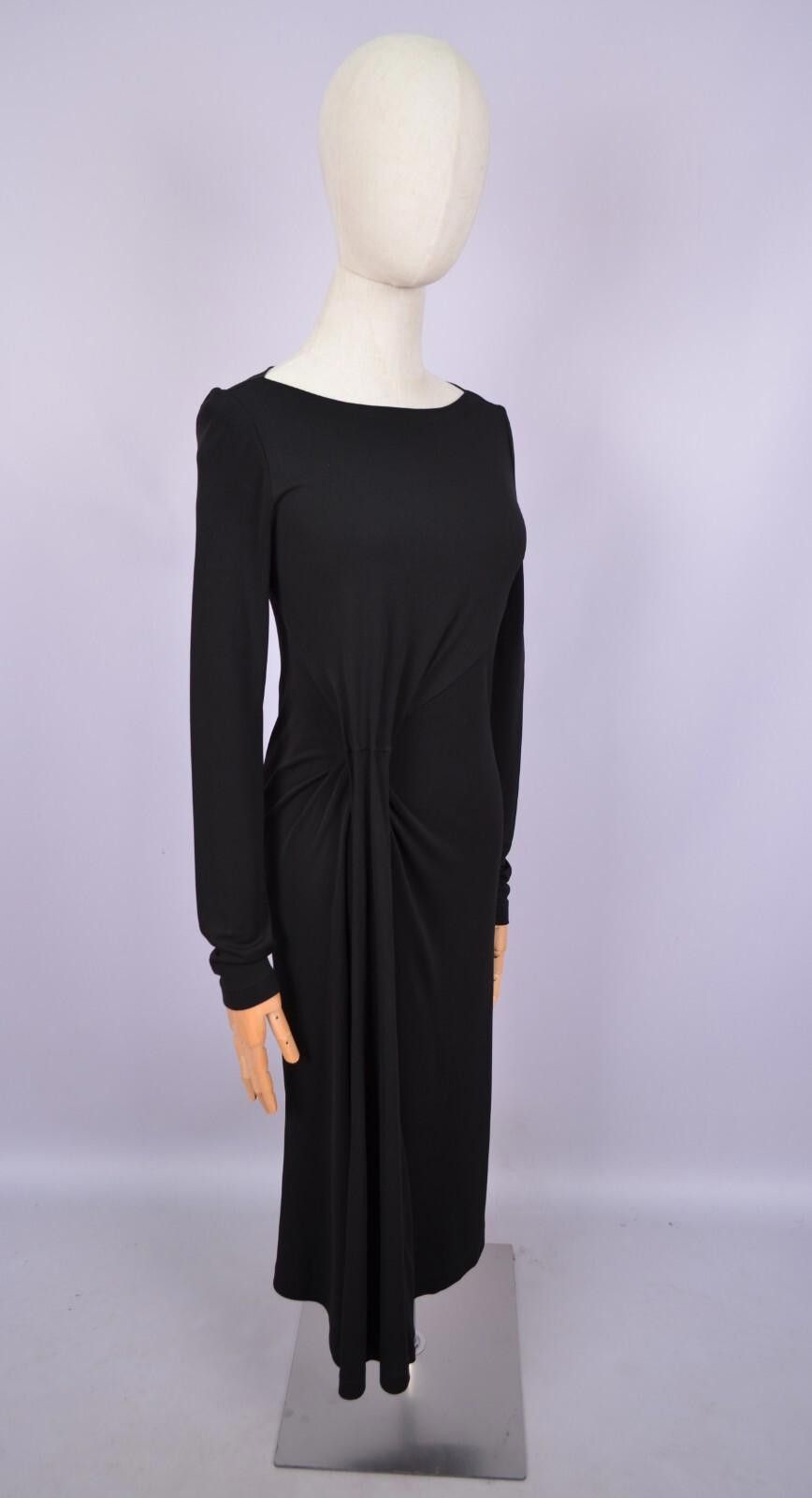 Louis Vuitton Louis Vuitton Black Knee Length Viscose Dress Size 40 US8 Size M / US 6-8 / IT 42-44 - 8 Thumbnail