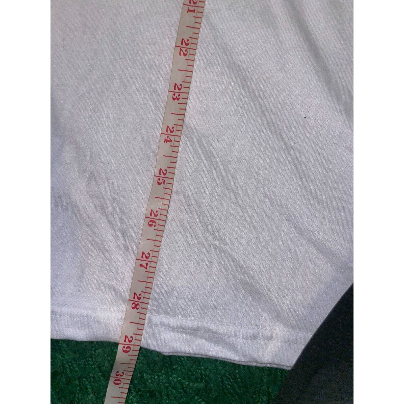 Jerzees × Vintage Vintage There is Only 1 Question The Film White Tee 90s L Size US L / EU 52-54 / 3 - 8 Thumbnail
