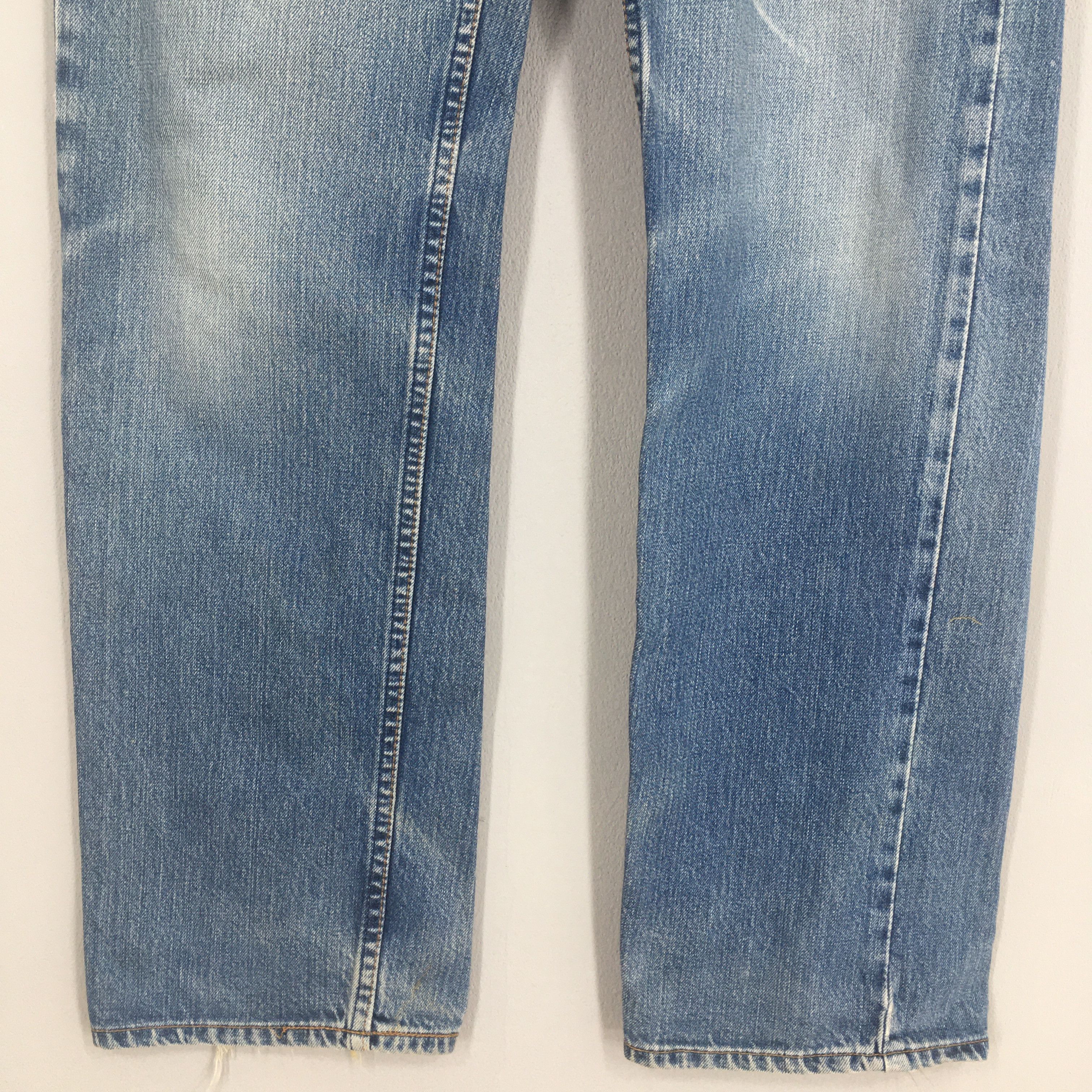 Levi's Size 30x33 Vintage 90s Levi's 512 Stonewash Blue Jeans S1978 Size US 30 / EU 46 - 4 Thumbnail