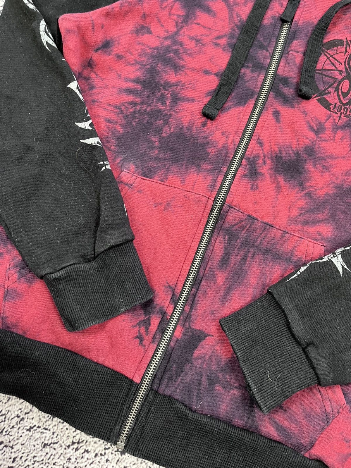Band Tees Vintage Y2K Slipknot Logo Japan Rock Zip Up Hoodie Size M Size M / US 6-8 / IT 42-44 - 5 Thumbnail