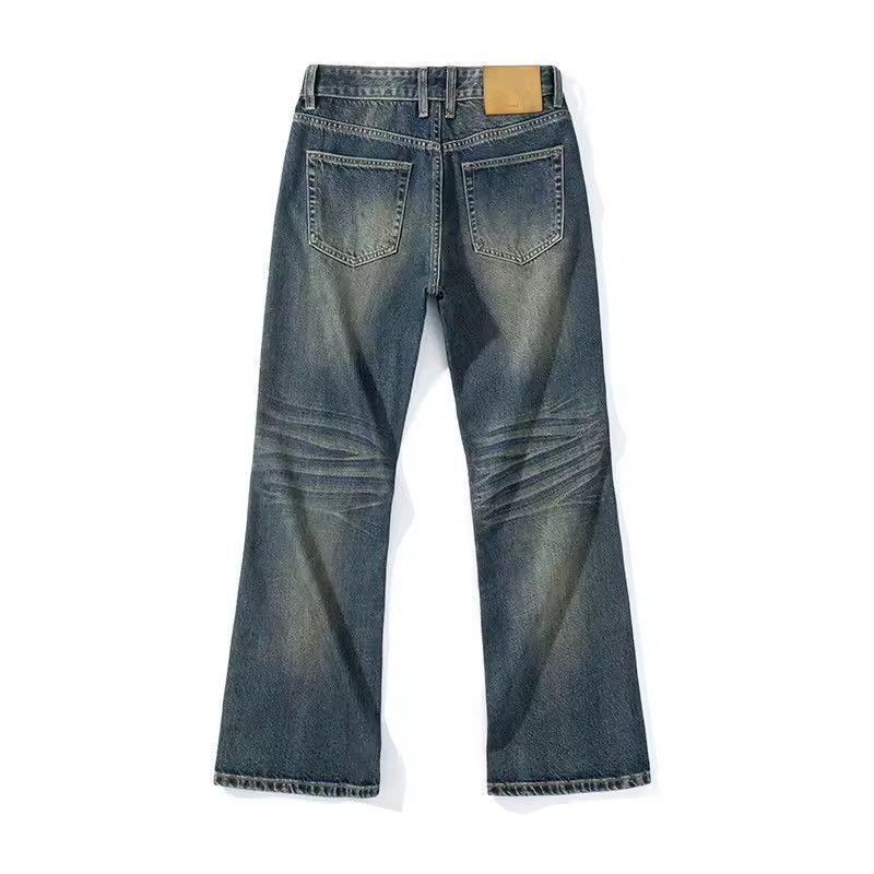 Jean Bootcut Y2k Retro Style Washed Blue Jeans Pants Size US 32 / EU 48 - 5 Thumbnail
