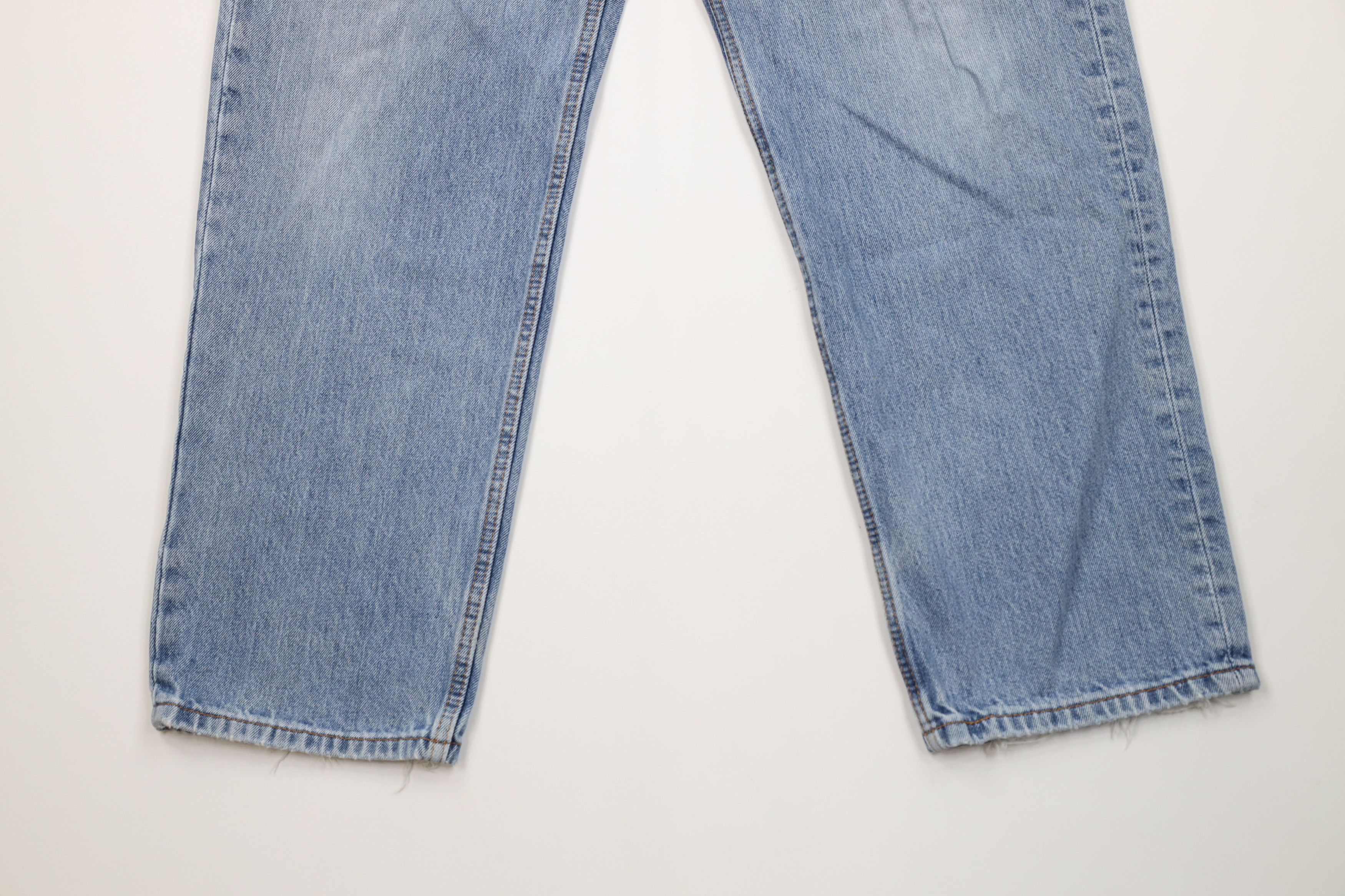 Levi's Vintage Y2K Levis 550 Relaxed Fit Denim Jeans Blue Cotton Size US 36 / EU 52 - 4 Thumbnail