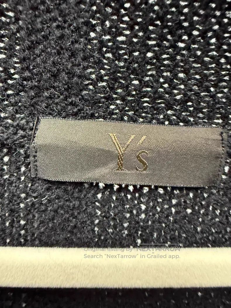 Yohji Yamamoto Yohji Yamamoto Wool blend scarf collar cut-out cardigan Size S / US 4 / IT 40 - 7 Thumbnail