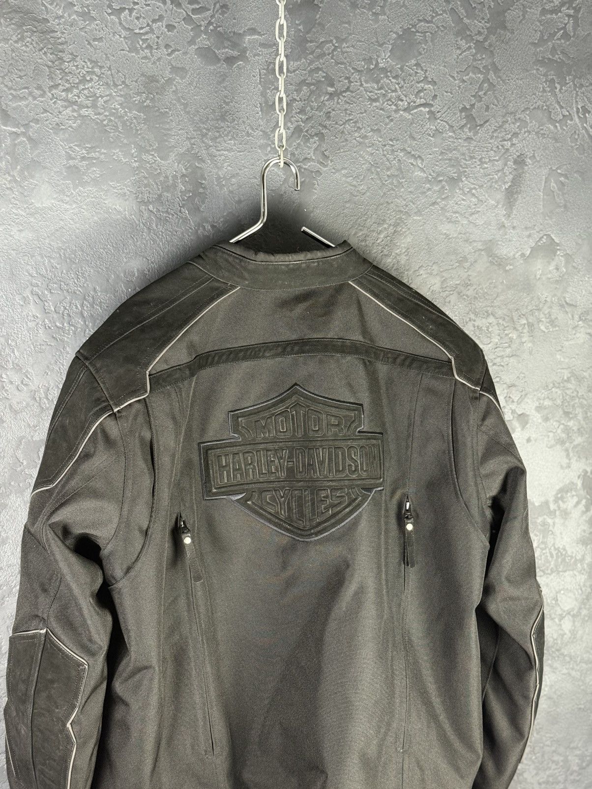 Harley Davidson Harley Davidson Authority Leanther Textile Jacket Body Armor Size US XL / EU 56 / 4 - 6 Thumbnail
