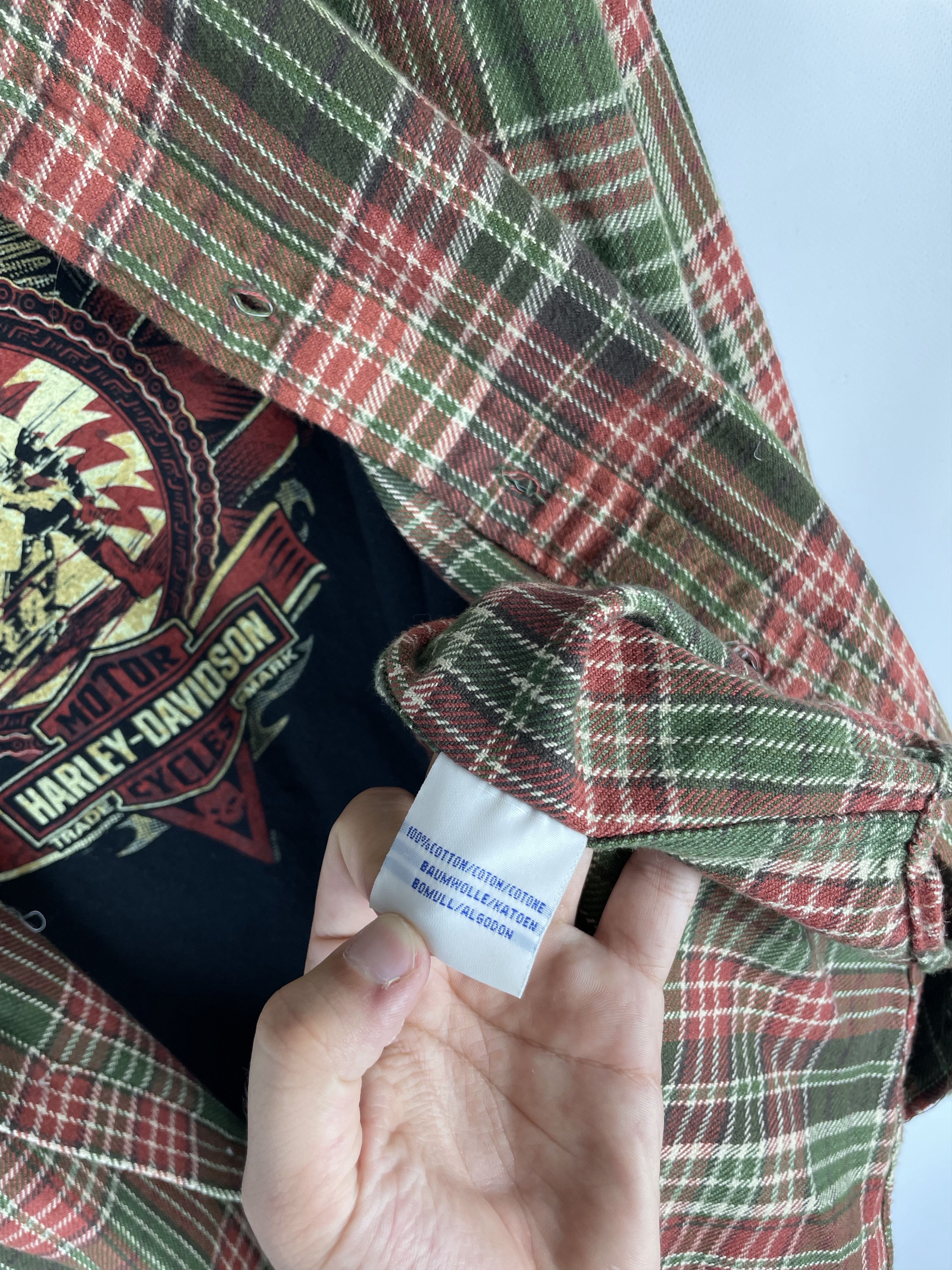 Flannel Flannel Polo Ralph Lauren Vintage Mens Shirt Size US L / EU 52-54 / 3 - 7 Thumbnail