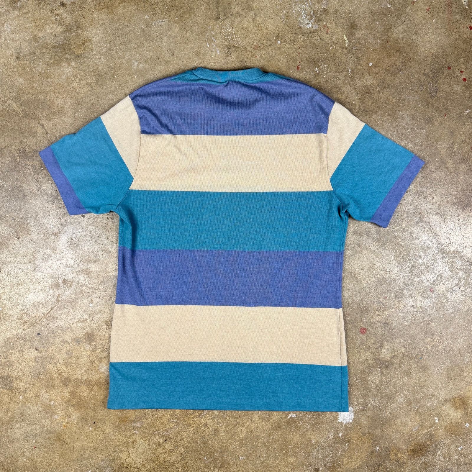 Other Vintage Coyote by Argo Striped T-Shirt USA Made Men’s Large Size US L / EU 52-54 / 3 - 4 Thumbnail