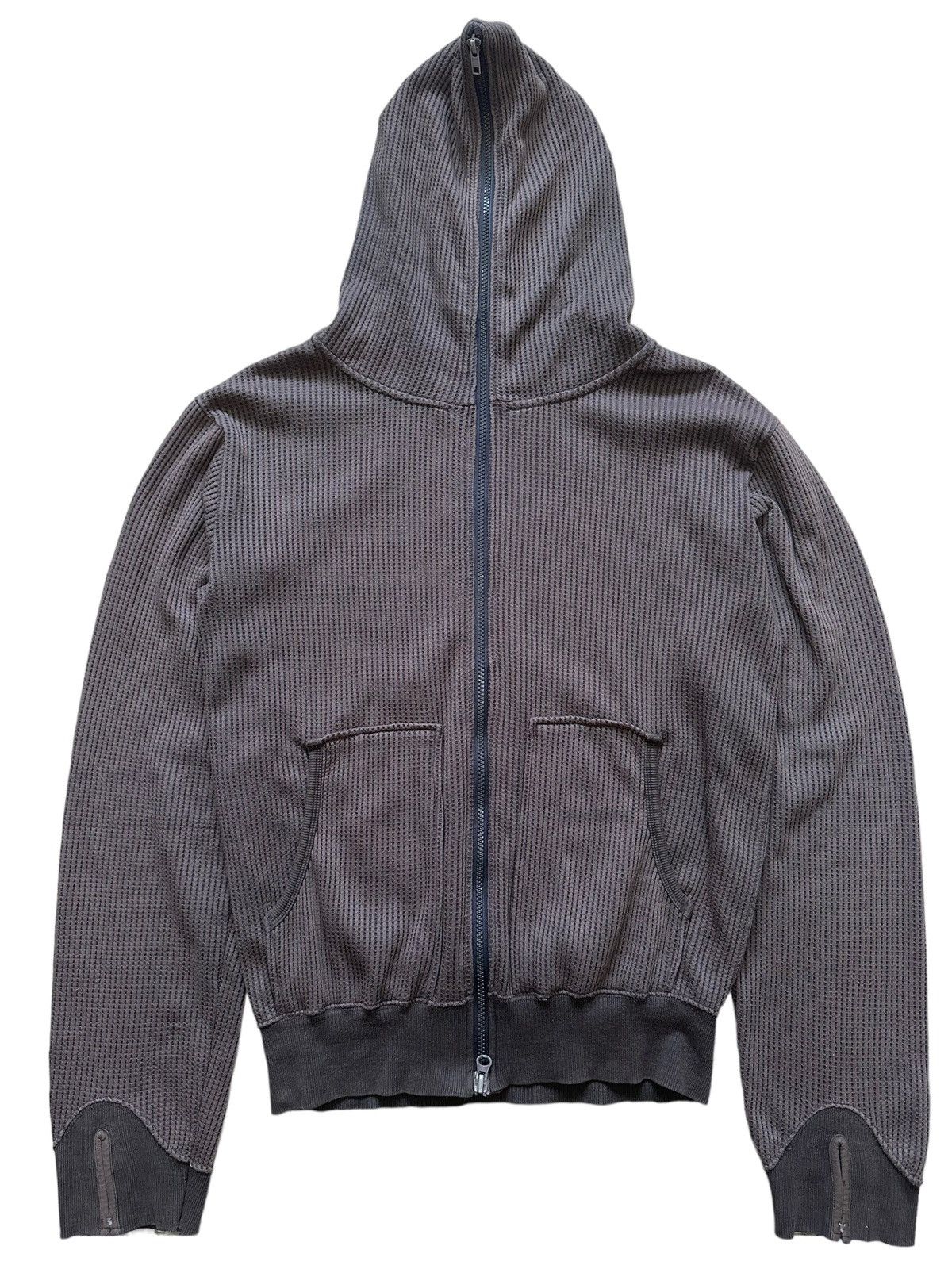 image of Buffalo Bobs Full Zipper Hoodie Sweater in Brown, Men's (Size Medium)