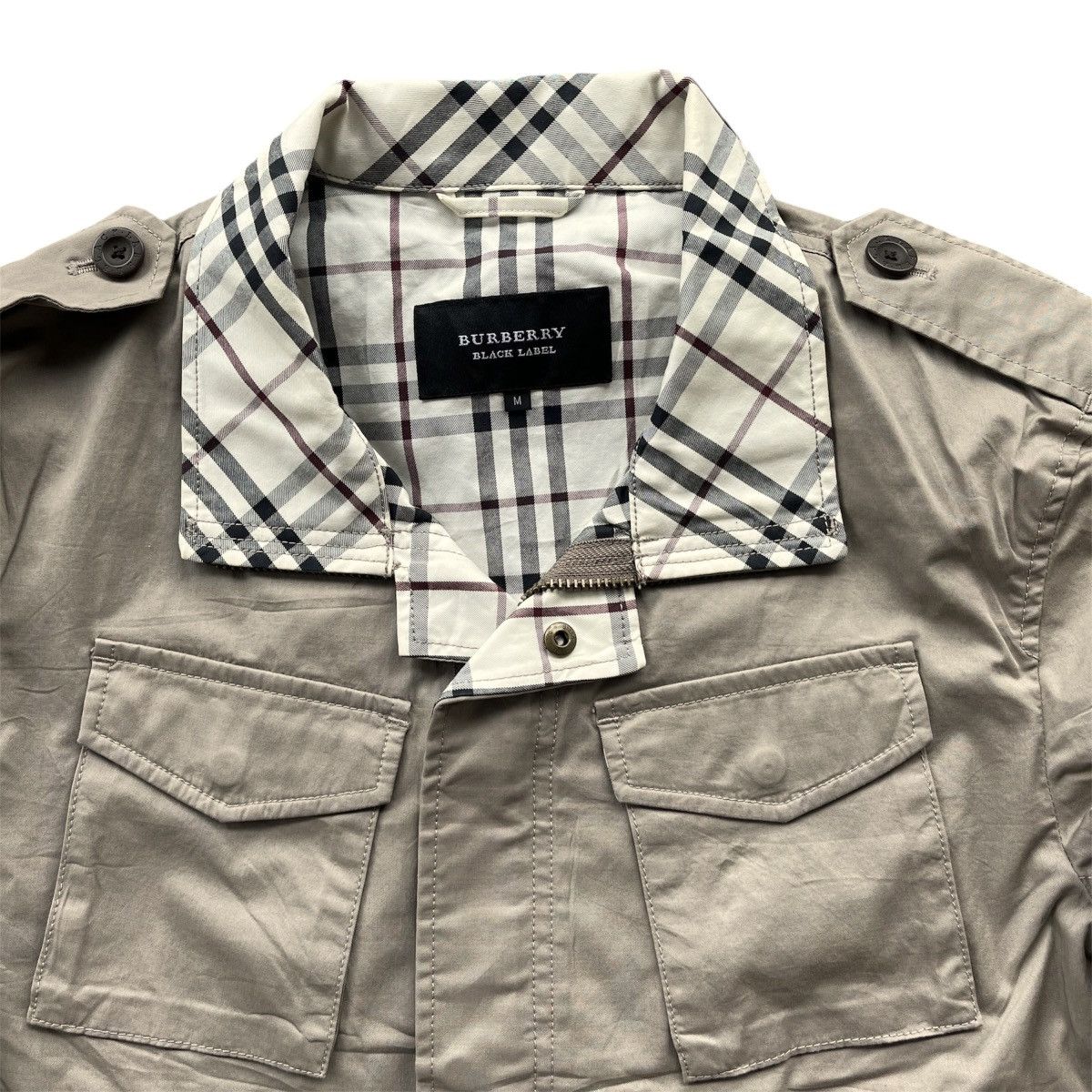 Burberry Burberry Black Label M-65 Field Jacket Size US M / EU 48-50 / 2 - 2 Thumbnail