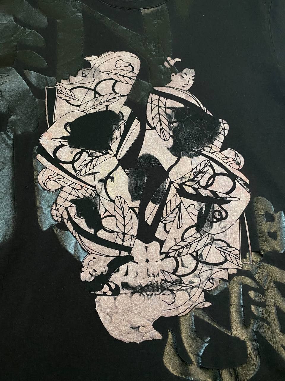 Japanese Brand × Just Cavalli × Vintage VINTAGE Y2K JUST CAVALLI AMAZING JAPANESE STYLE T SHIRT Size US XL / EU 56 / 4 - 16 Thumbnail