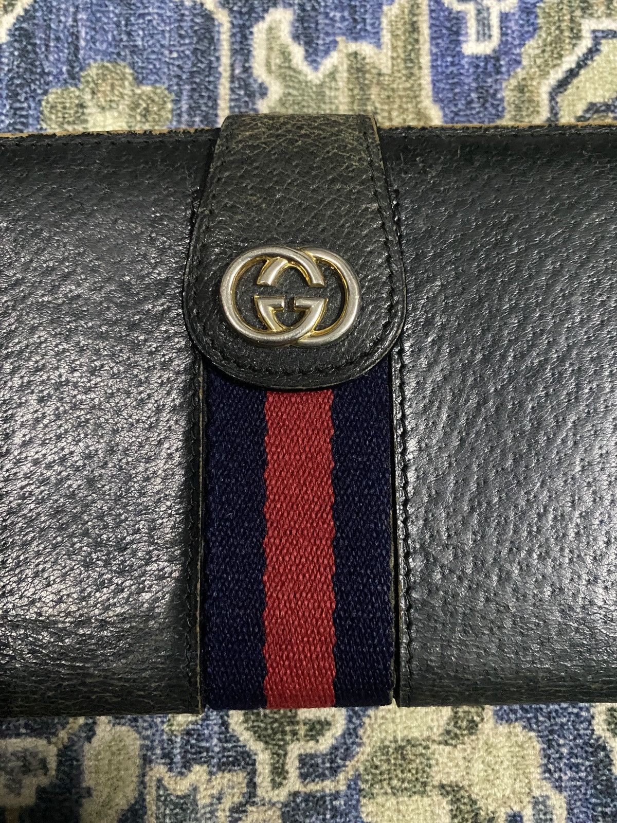 Gucci Vintage Gucci Long Wallet Size ONE SIZE - 2 Thumbnail