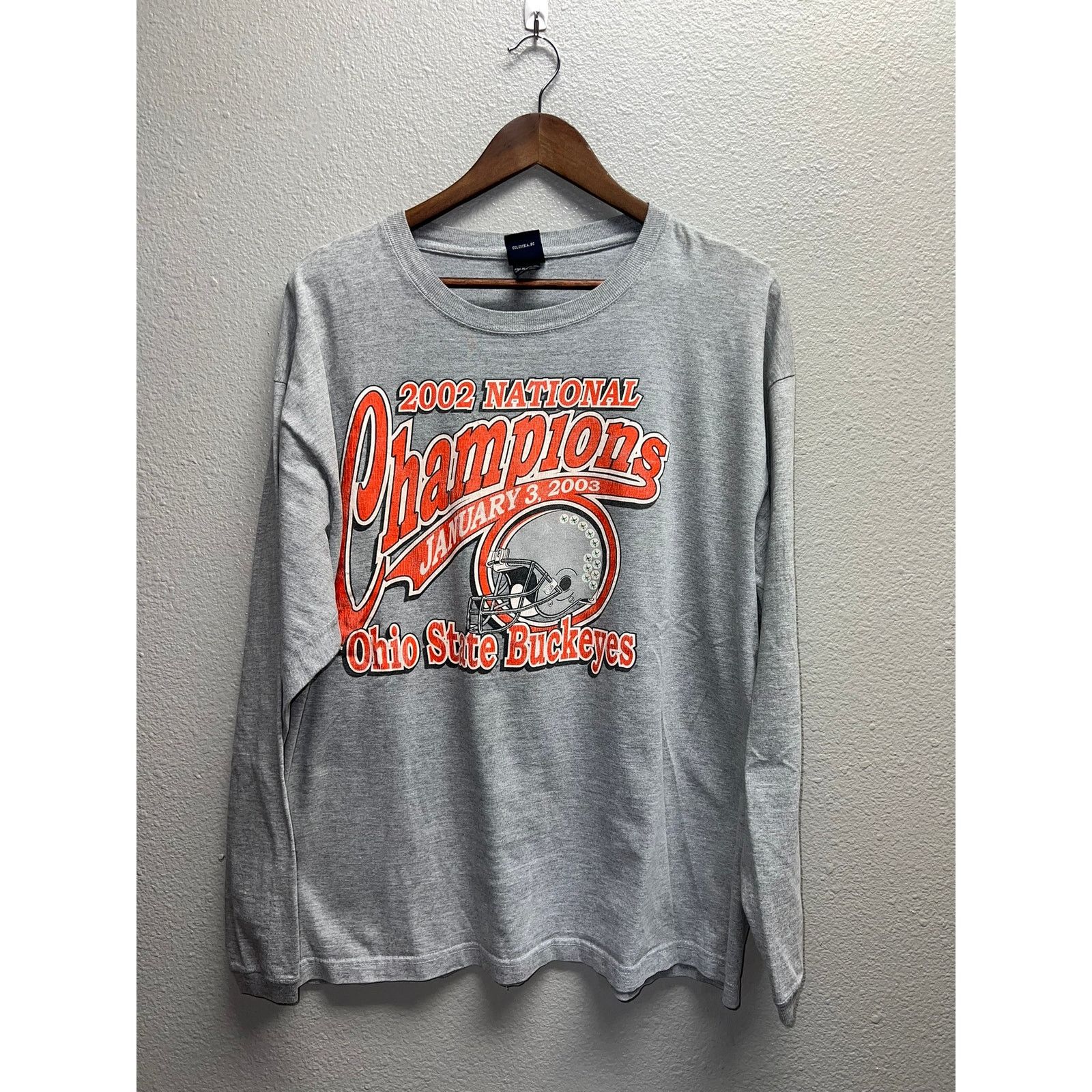Vintage Vintage Ohio State Buckeyes Shirt 2002 Champions Tee VTG XL Size US XL / EU 56 / 4 - 1 Thumbnail