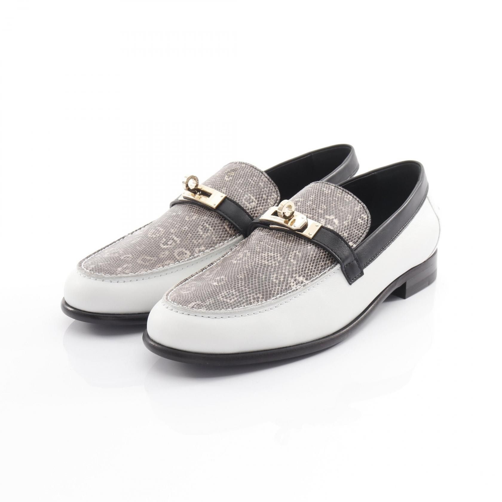 Hermes Hermes Hermes Destin Leather Loafers Leather Shoes DUTY FREE for USA Size ONE SIZE - 1 Thumbnail