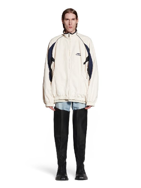 Balenciaga o1in1g0625 3B Sports Icon Medium Fit Tracksuit Jacket Size US S / EU 44-46 / 1 - 2 Thumbnail