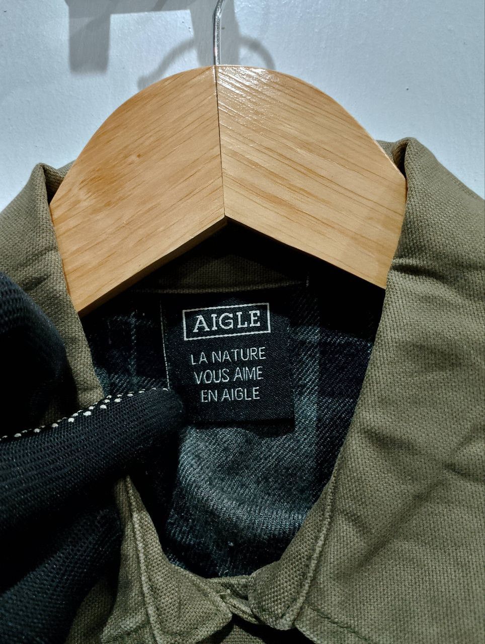Aigle AIGLE Army Green Double Breasted Coats Jacket Size S / US 4 / IT 40 - 8 Thumbnail