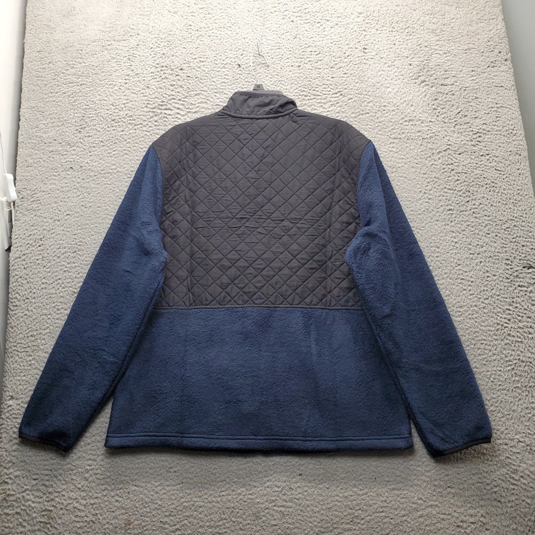 Eddie Bauer Eddie Bauer Mens Jacket Full Zip Quilted Mixed Media Fleece Size US M / EU 48-50 / 2 - 2 Thumbnail