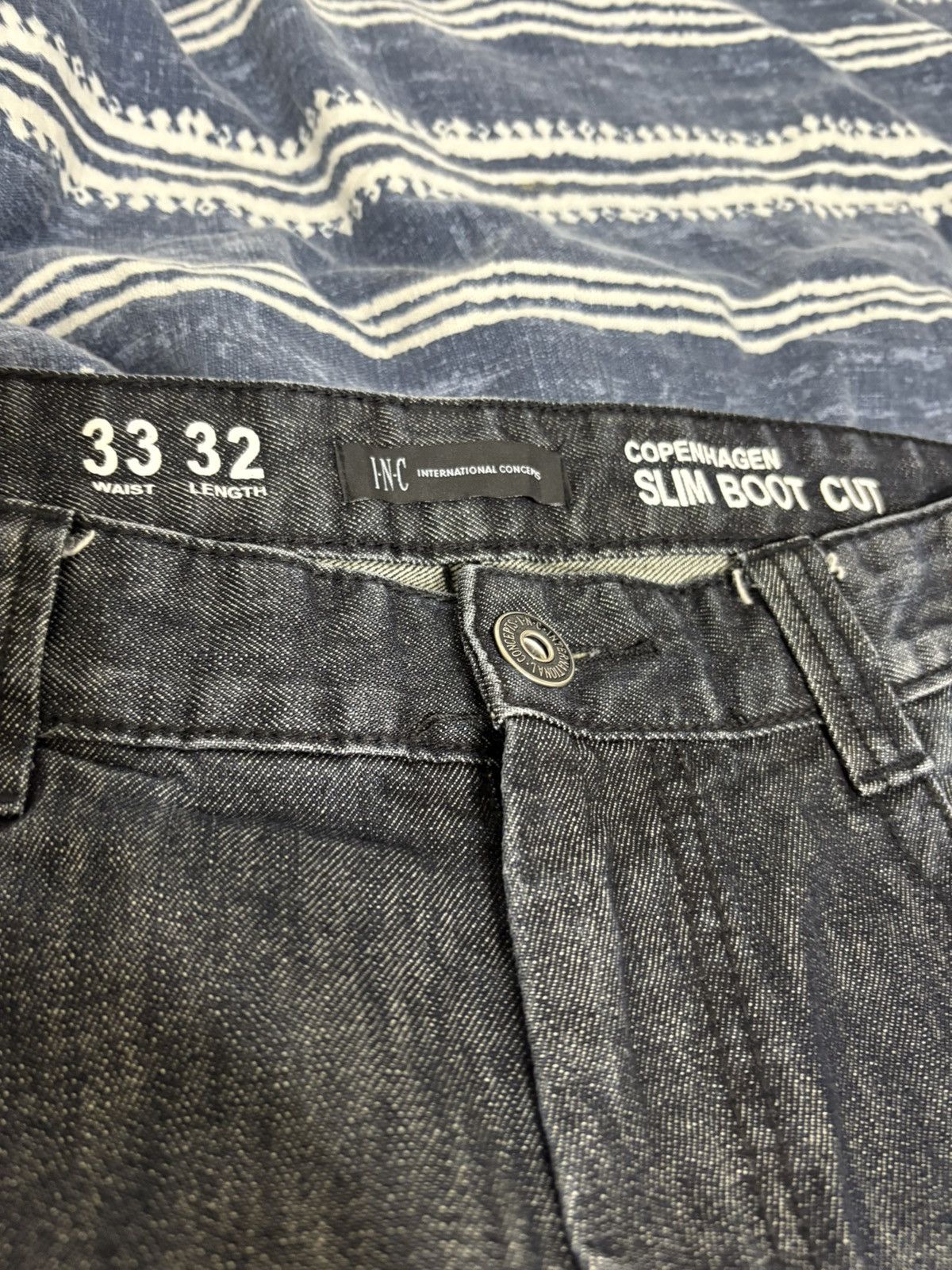 Vintage International concepts slim bootcut denim 33x32 Size US 33 - 2 Thumbnail