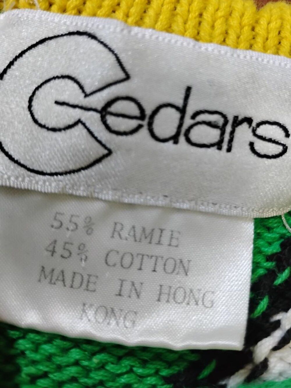 Other Vintage Cedars Abstract Geometric Crewneck Sweate Size L / US 10 / IT 46 - 3 Thumbnail