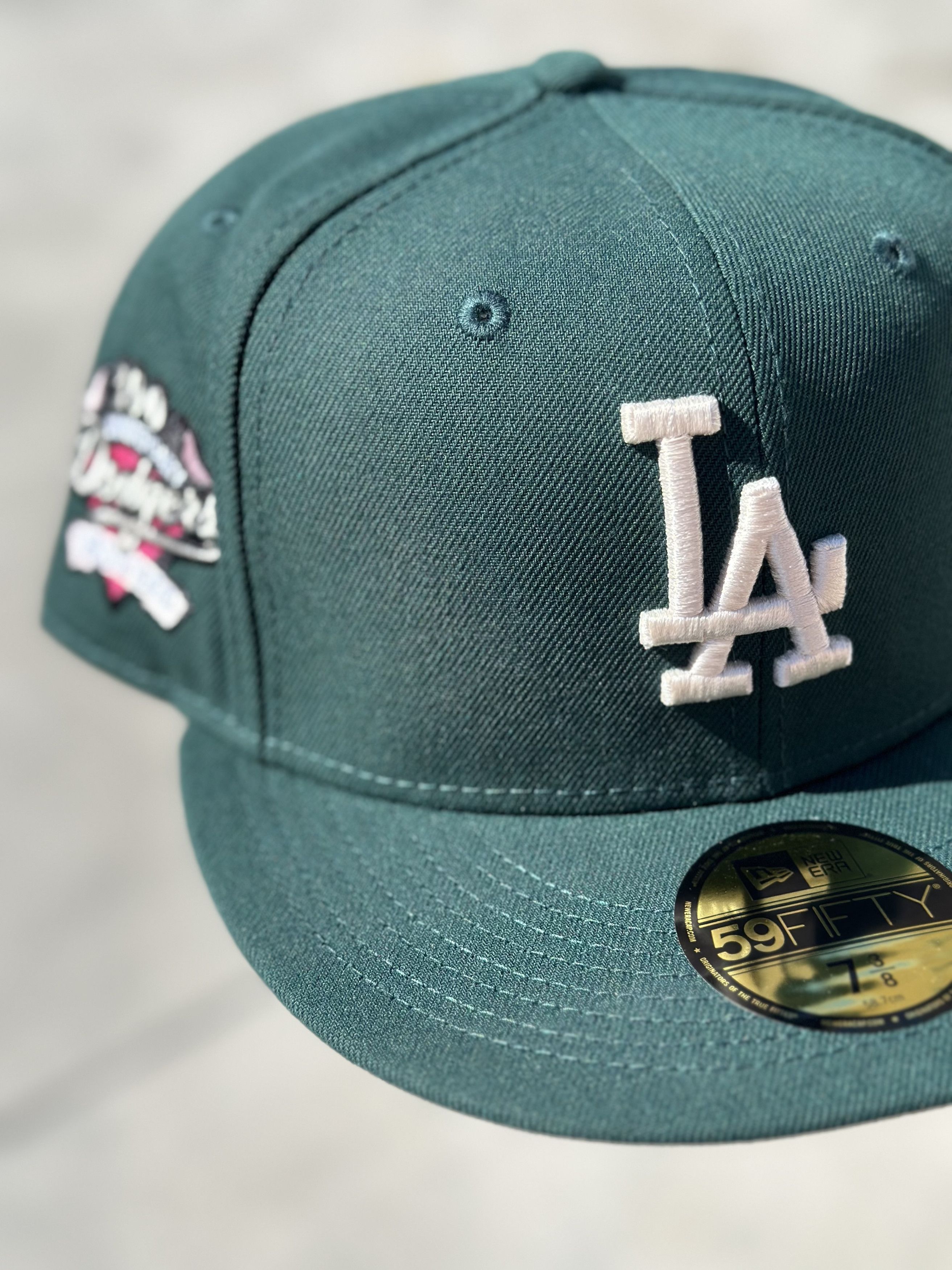Hat Club 7 3/8 LA Dodgers 100th Anniversary Patch Size ONE SIZE - 1 Thumbnail