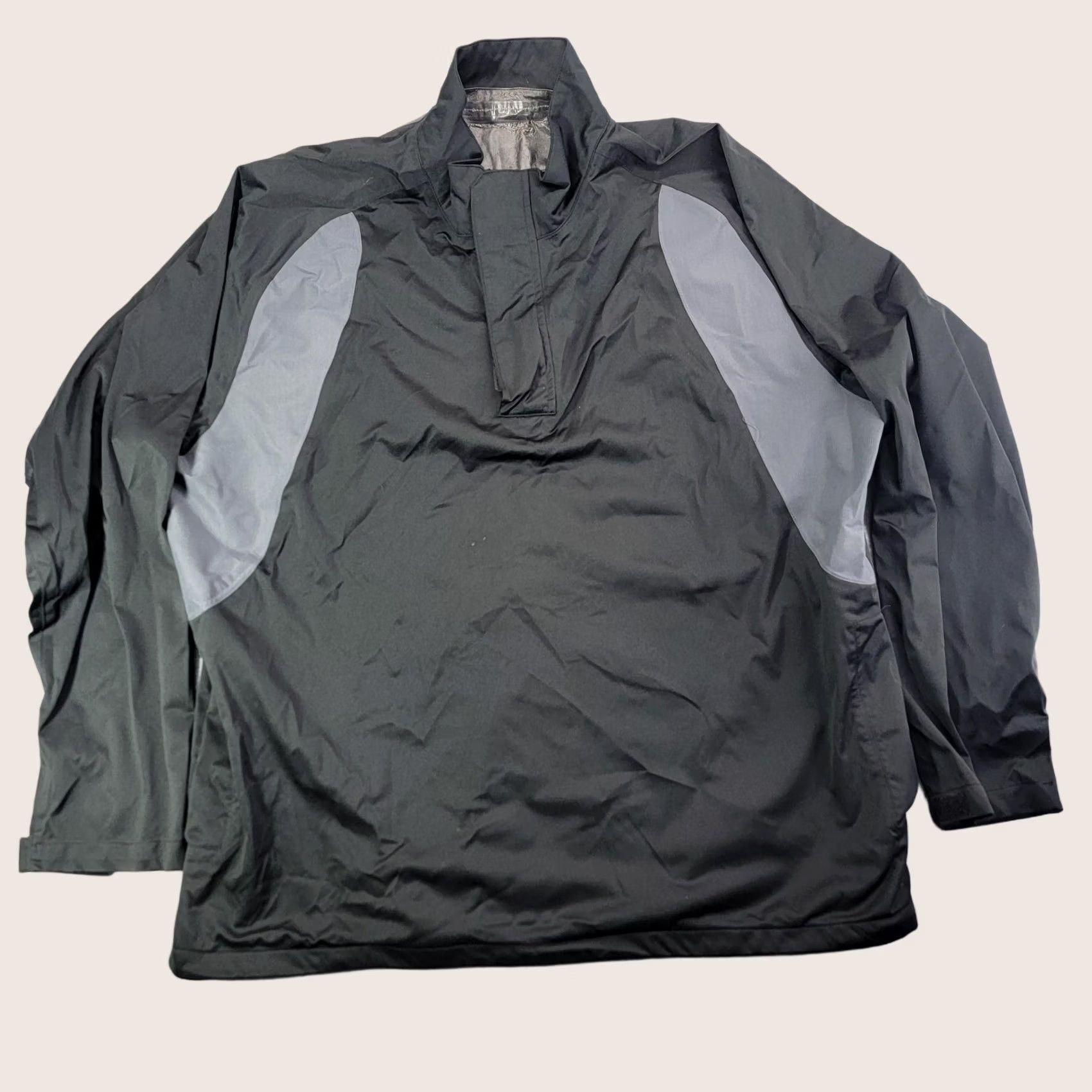 PGA Tour PGA Tour Jacket Mens 2XL Black Gray 1/4 Zip Pullover Windbreaker Golf Rain Size US XXL / EU 58 / 5 - 1 Thumbnail