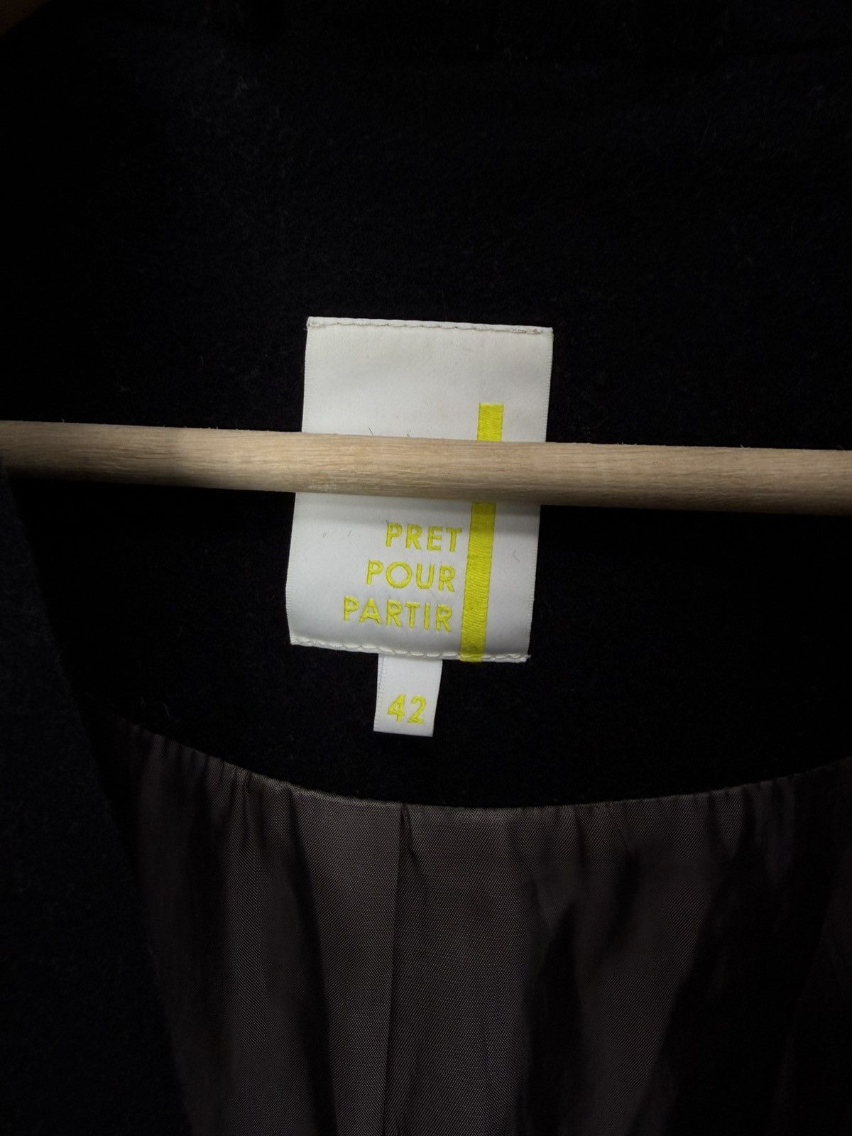 Other Pret Pour Partir Wool Cashmere Hooded Coat Size 42 Size M / US 6-8 / IT 42-44 - 7 Thumbnail