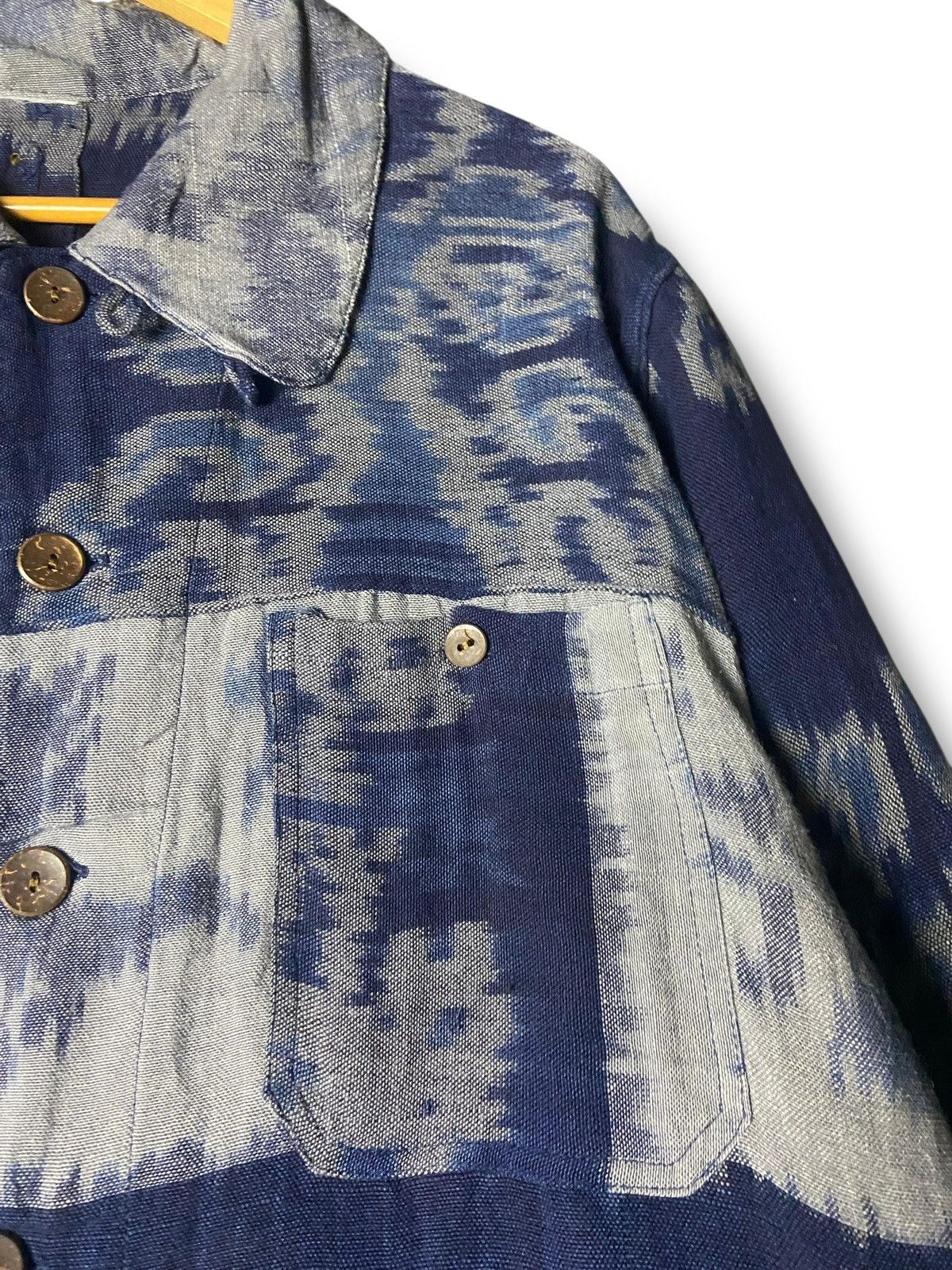 Japanese Brand Japanese Brand Patchwork Patterned Jacket (166) Size US L / EU 52-54 / 3 - 7 Thumbnail