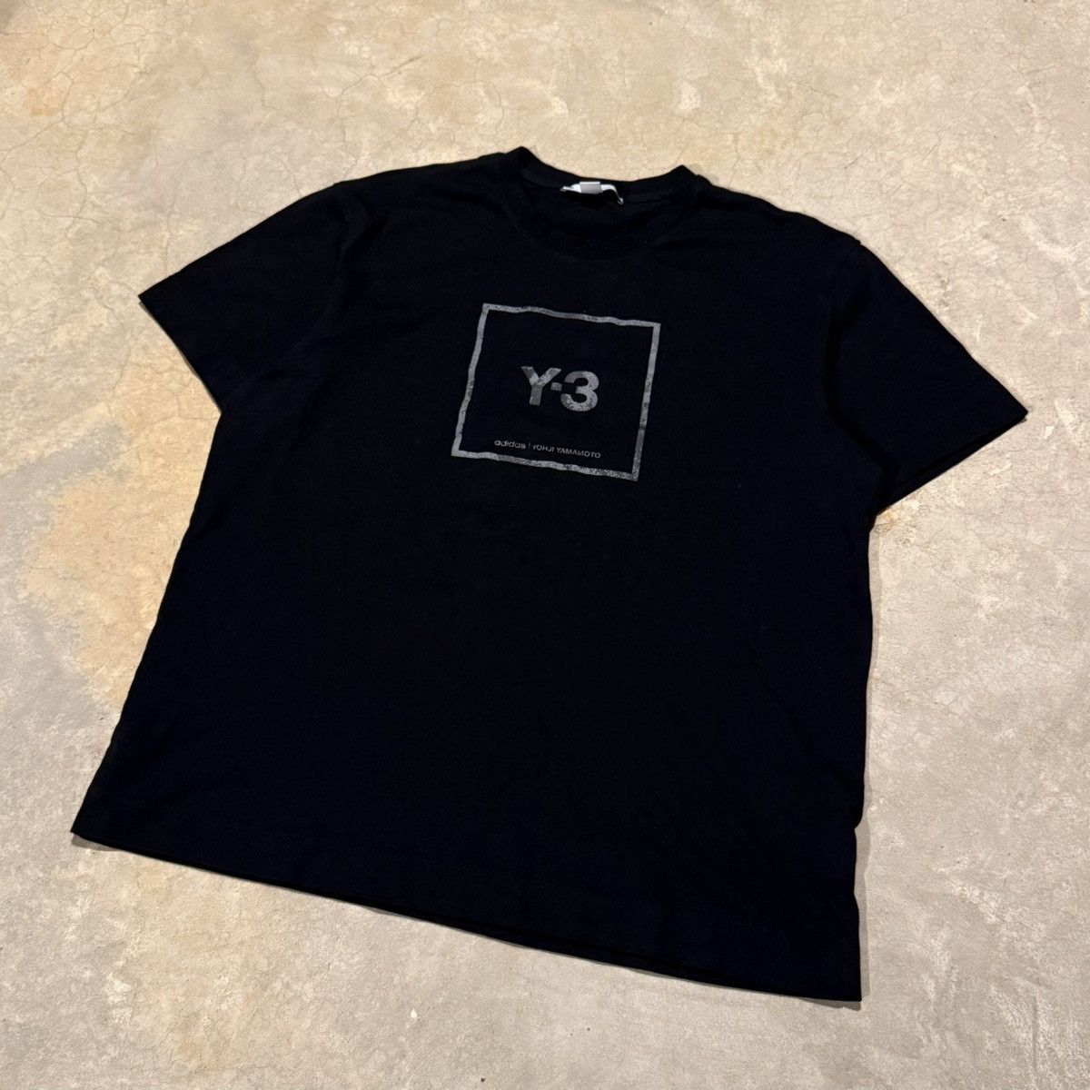 Y-3 Adidas x Y-3 Reflective Square Logo Tee SS21 Yohji Yamamoto Size US XXL / EU 58 / 5 - 2 Thumbnail