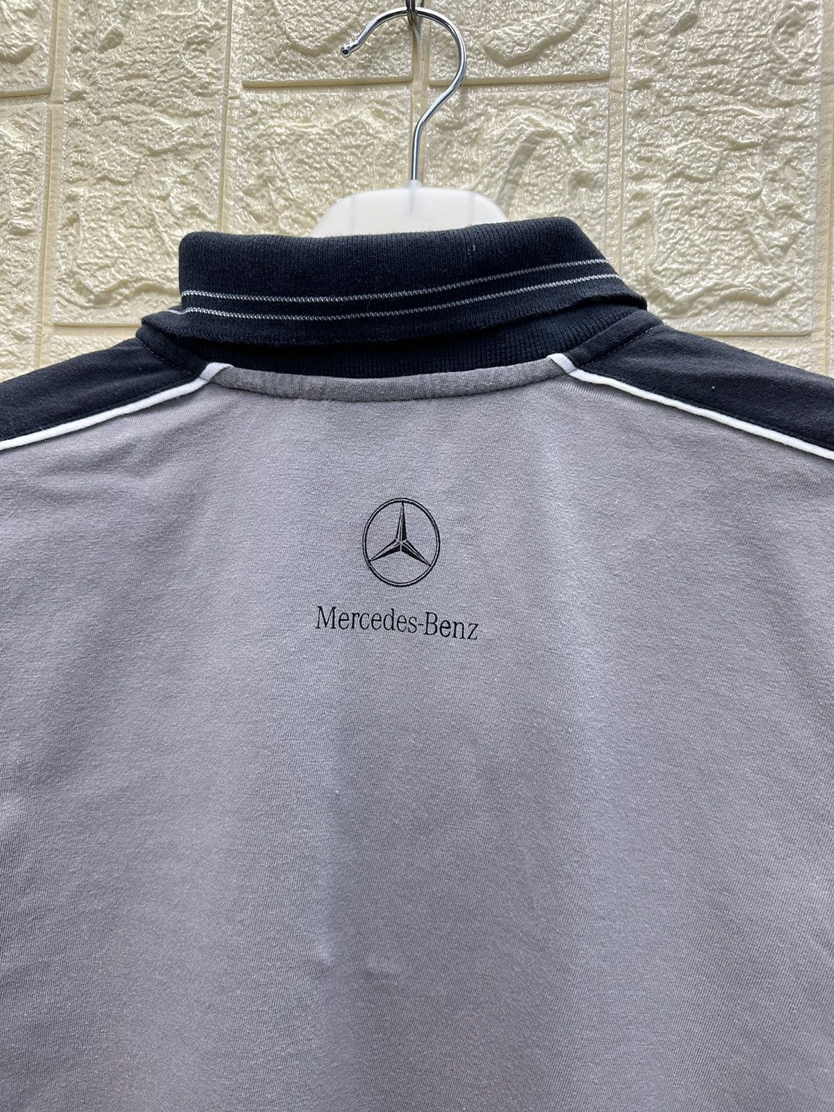 Formula 1 Mercedes Benz Formula One Polo Zipper Tee A231 Size US S / EU 44-46 / 1 - 9 Thumbnail