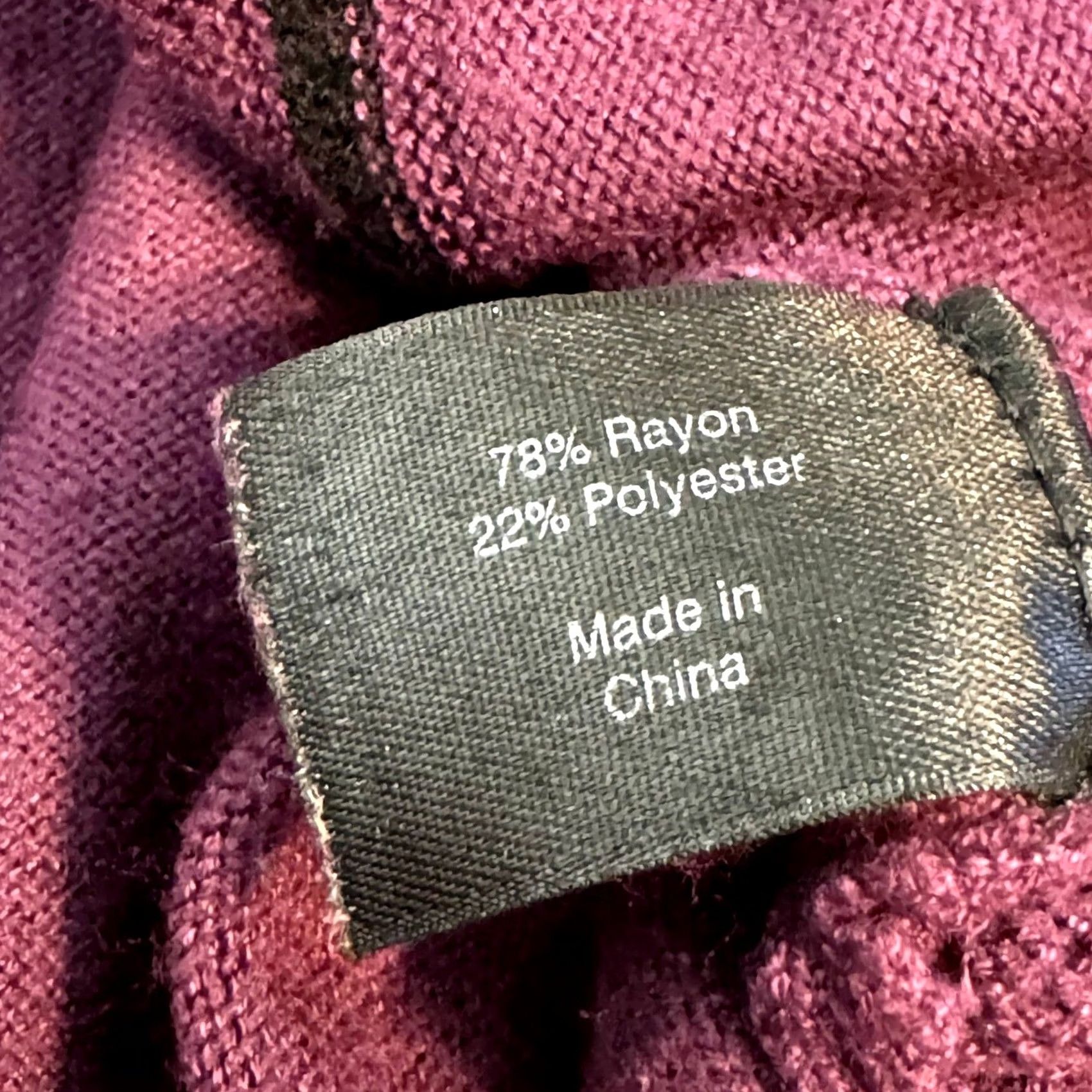 Vintage Lane Bryant Plus Plum Purple Long-Sleeve Pullover Top Size 26 Women Knit Striped Round Neck Buttonless VINTAGE No? Size 4XL / US 24-26 - 3 Thumbnail