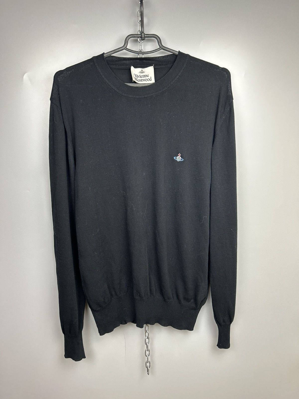 Vivienne Westwood Vivienne Westwood Black Sweater Size US L / EU 52-54 / 3 - 1 Thumbnail