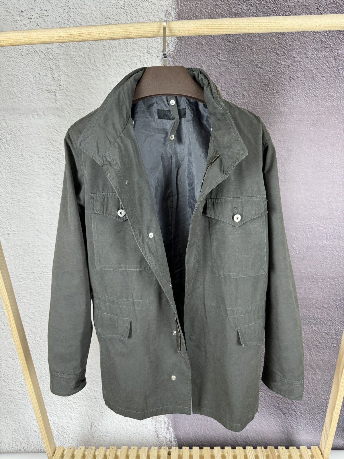 Japanese Brand 2 in 1 Plus One multipocket utility jacket with vest lining Size US XL / EU 56 / 4 - 16 Thumbnail