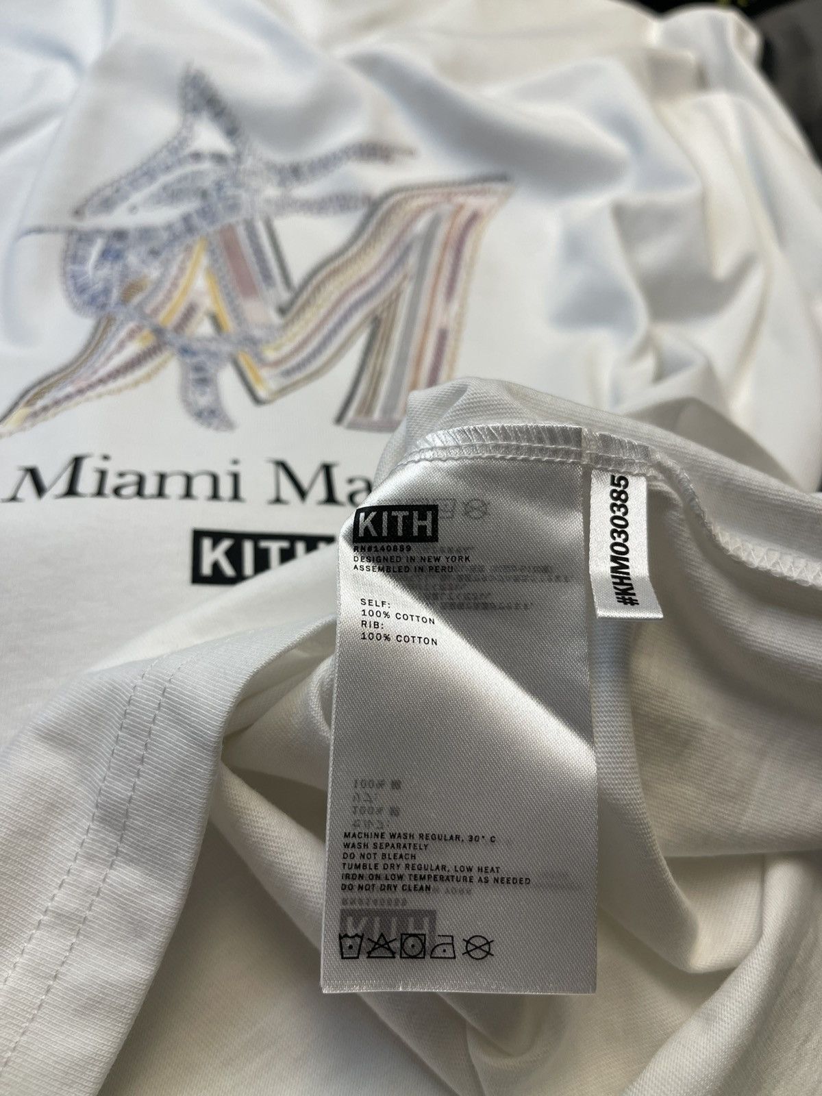 Kith Kith Rachel Goatley Marlins Long Sleeve Tee Size US L / EU 52-54 / 3 - 7 Thumbnail