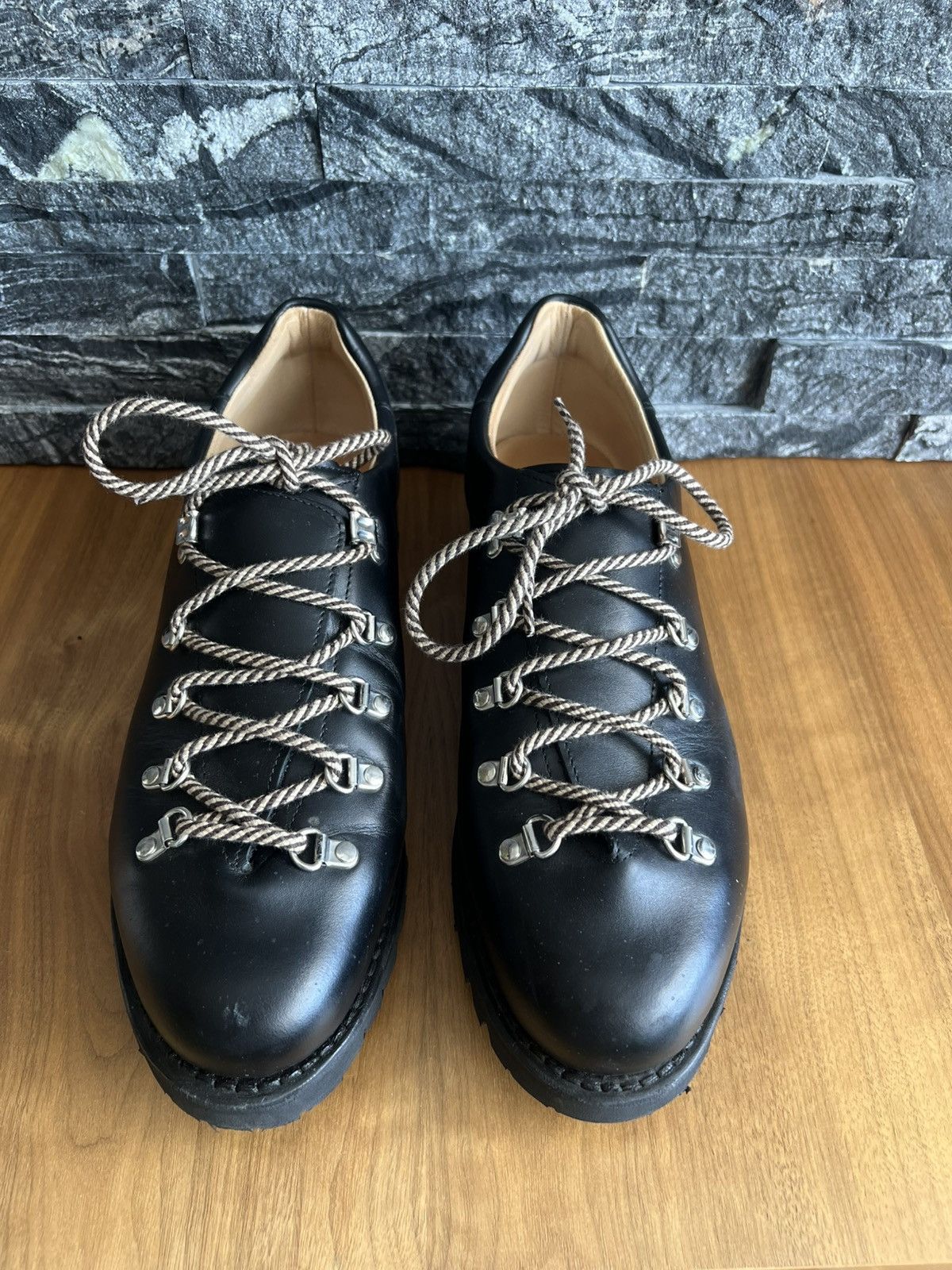 Paraboot Clusaz Noir Size US 12 / EU 45 - 2 Thumbnail