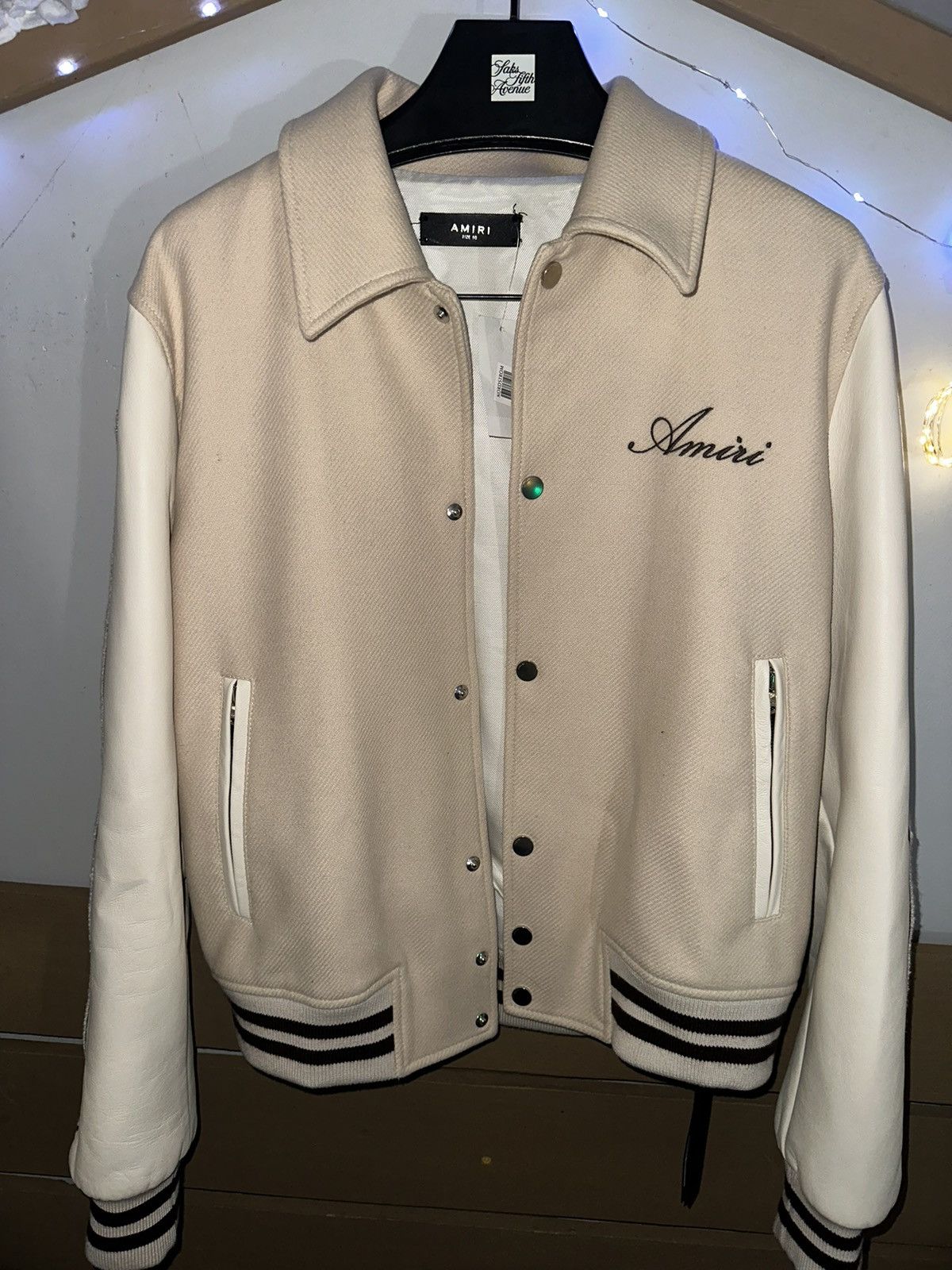 Amiri AMIRI Wool varsity jacket size 50 Size US M / EU 48-50 / 2 - 9 Thumbnail
