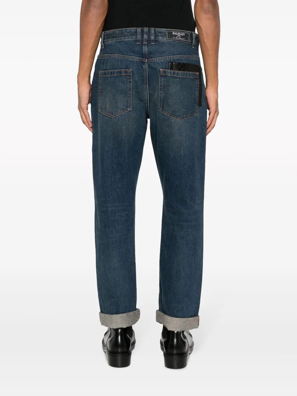 Balmain o1y0426 Denim Pant in Blue Size US 30 / EU 46 - 4 Thumbnail