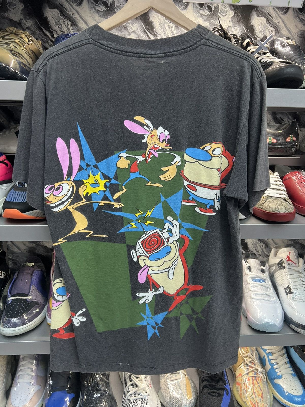 Nickelodeon Red and Stimpy Nickelodeon Tee Size US L / EU 52-54 / 3 - 2 Thumbnail