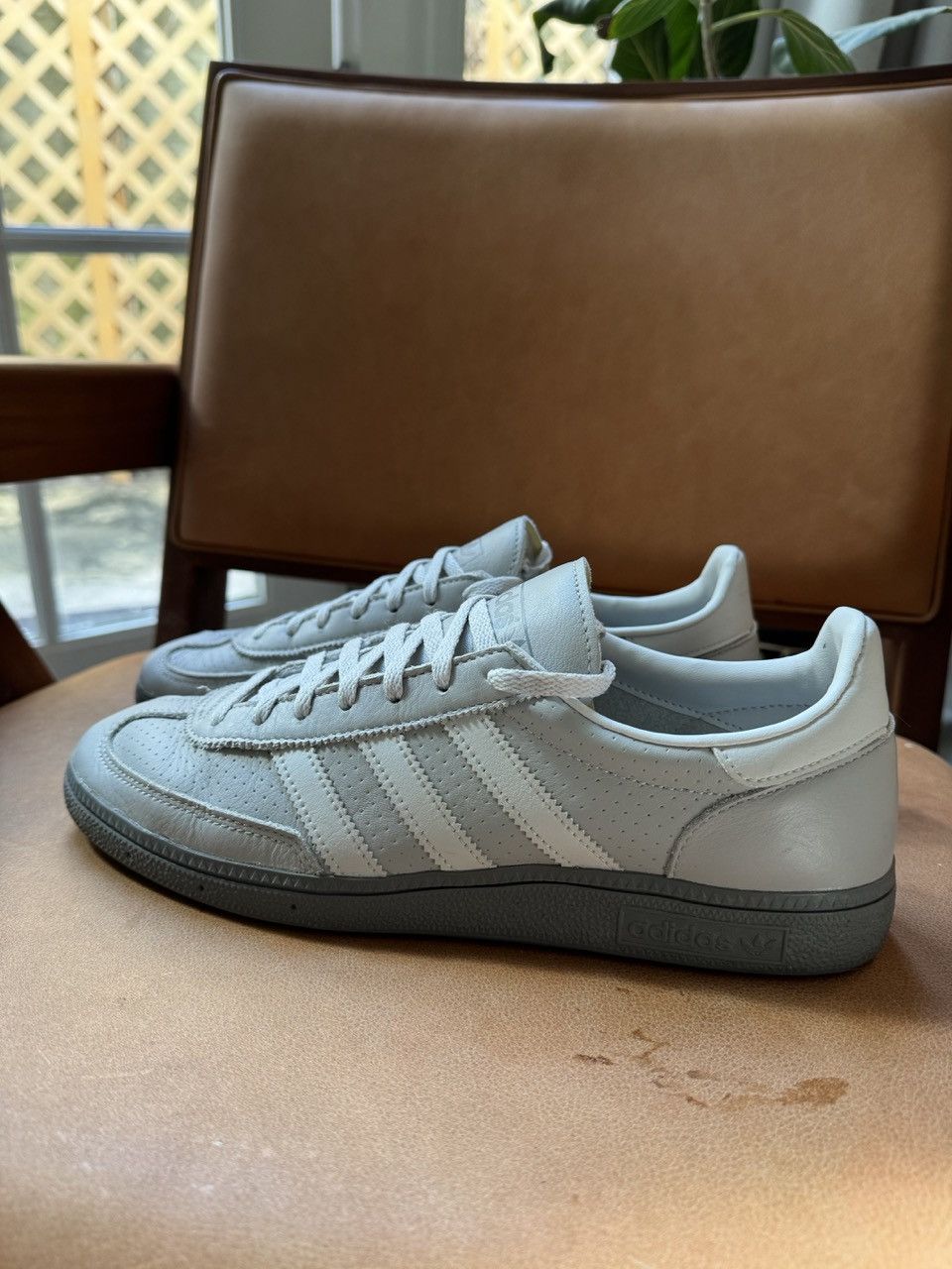 Adidas Adidas Handball Spezial Triple Grey Size US 9.5 / EU 42-43 - 3 Thumbnail