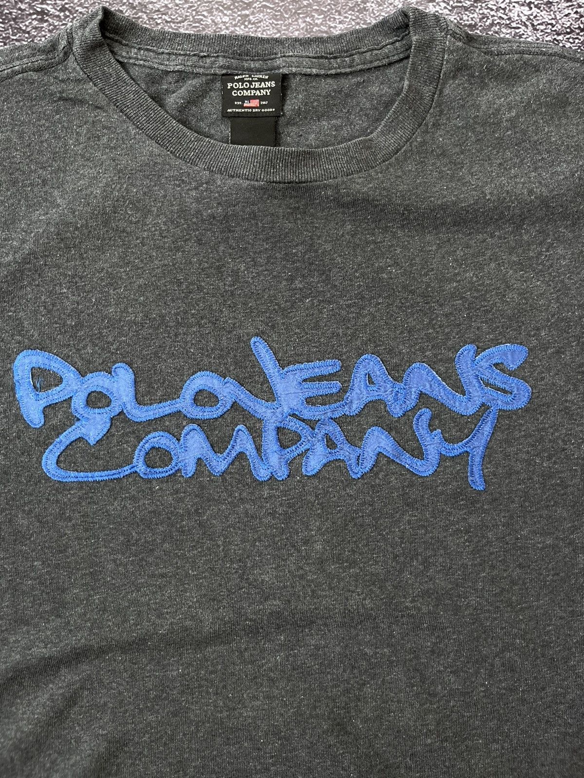 Polo Ralph Lauren Polo Jeans Company Ralph Lauren Big Logo Vintage T-Shirt Size US M / EU 48-50 / 2 - 2 Thumbnail