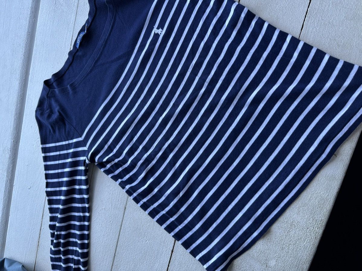 Ralph Lauren 🚨VNTG RALPH LAUREN MARINE STRIPED LONGSLEEVE TANK TOP Size XL / US 12-14 / IT 48-50 - 3 Thumbnail