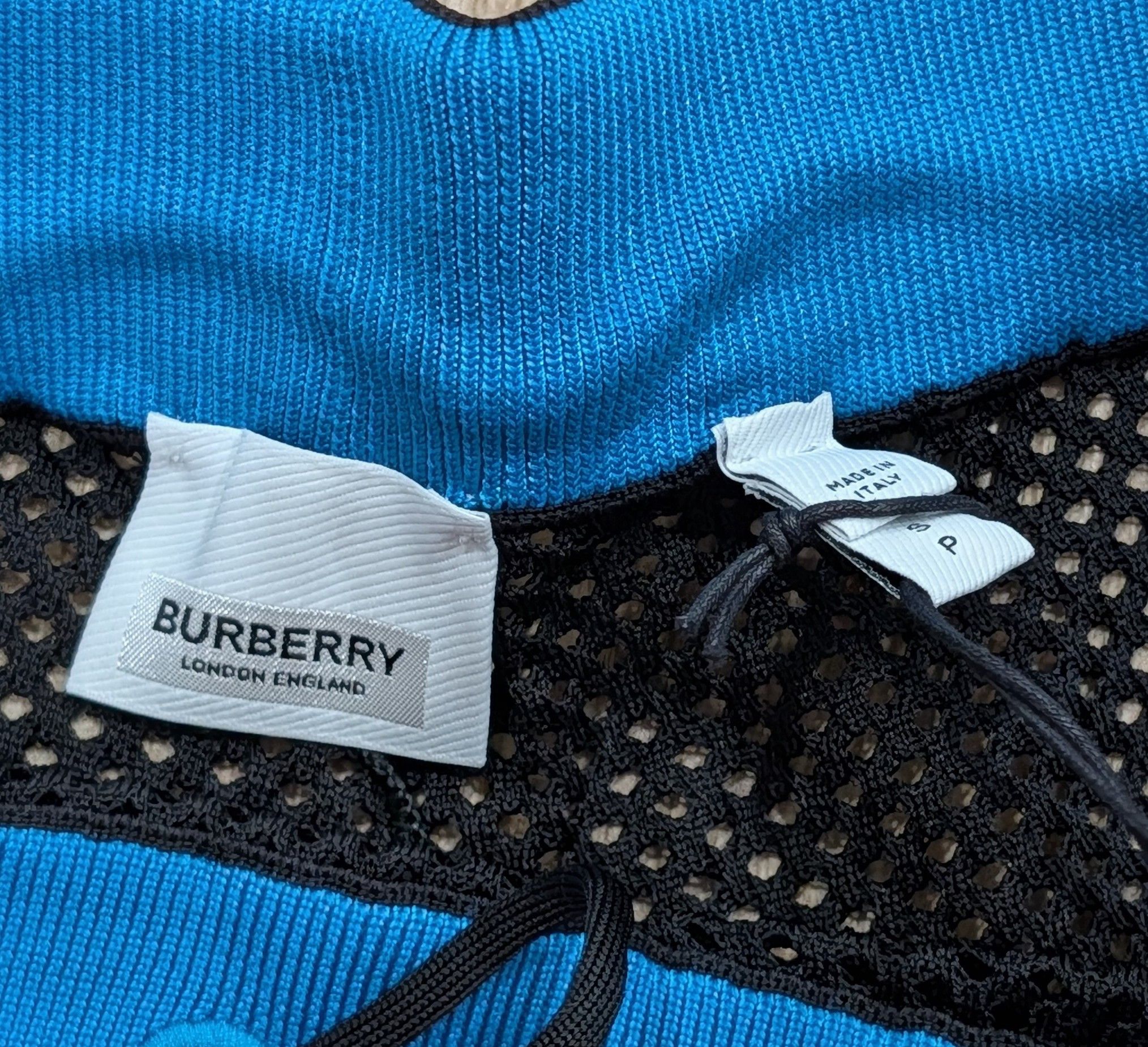 Burberry Burberry Equestrian Knight Motif Knit Shorts Black Small Size US 30 / EU 46 - 4 Thumbnail