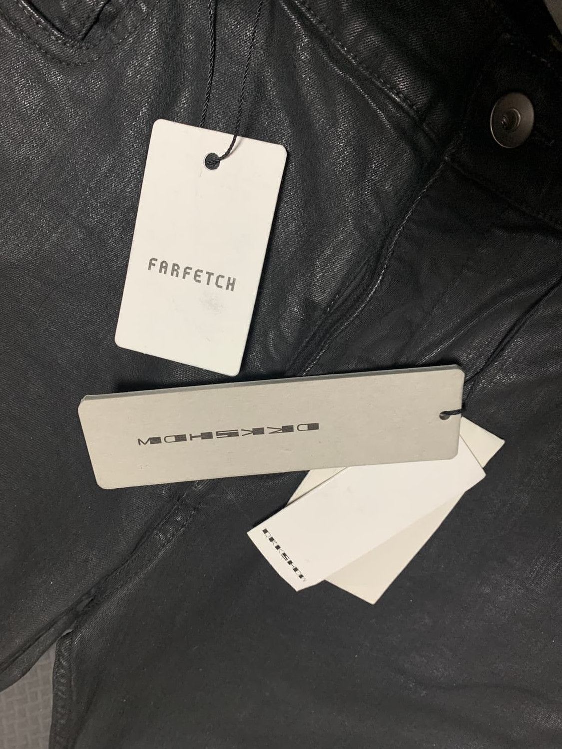 Rick Owens Rick Owens Tyrone cut waxed jeans Size US 34 / EU 50 - 5 Thumbnail